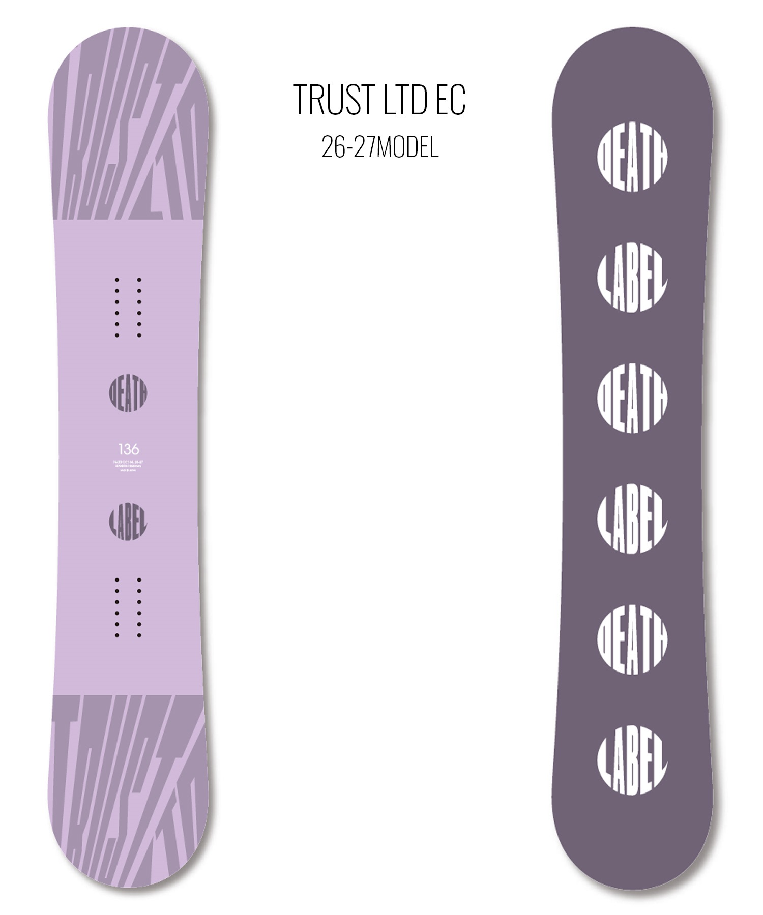 DEATH LABEL デスレーベル トラストガールズリミテッドイーシー TRUST