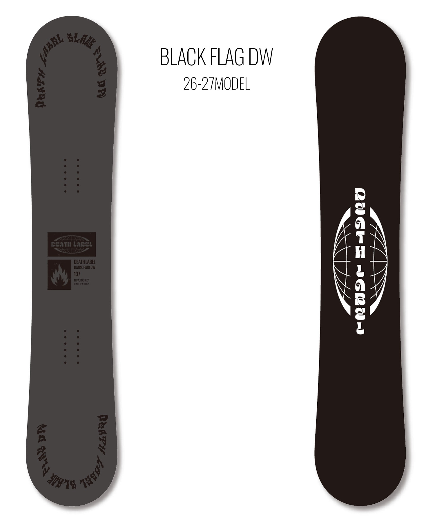 DEATH LABEL デスレーベル ブラックフラッグディーダブリュ BLACK FLAG
