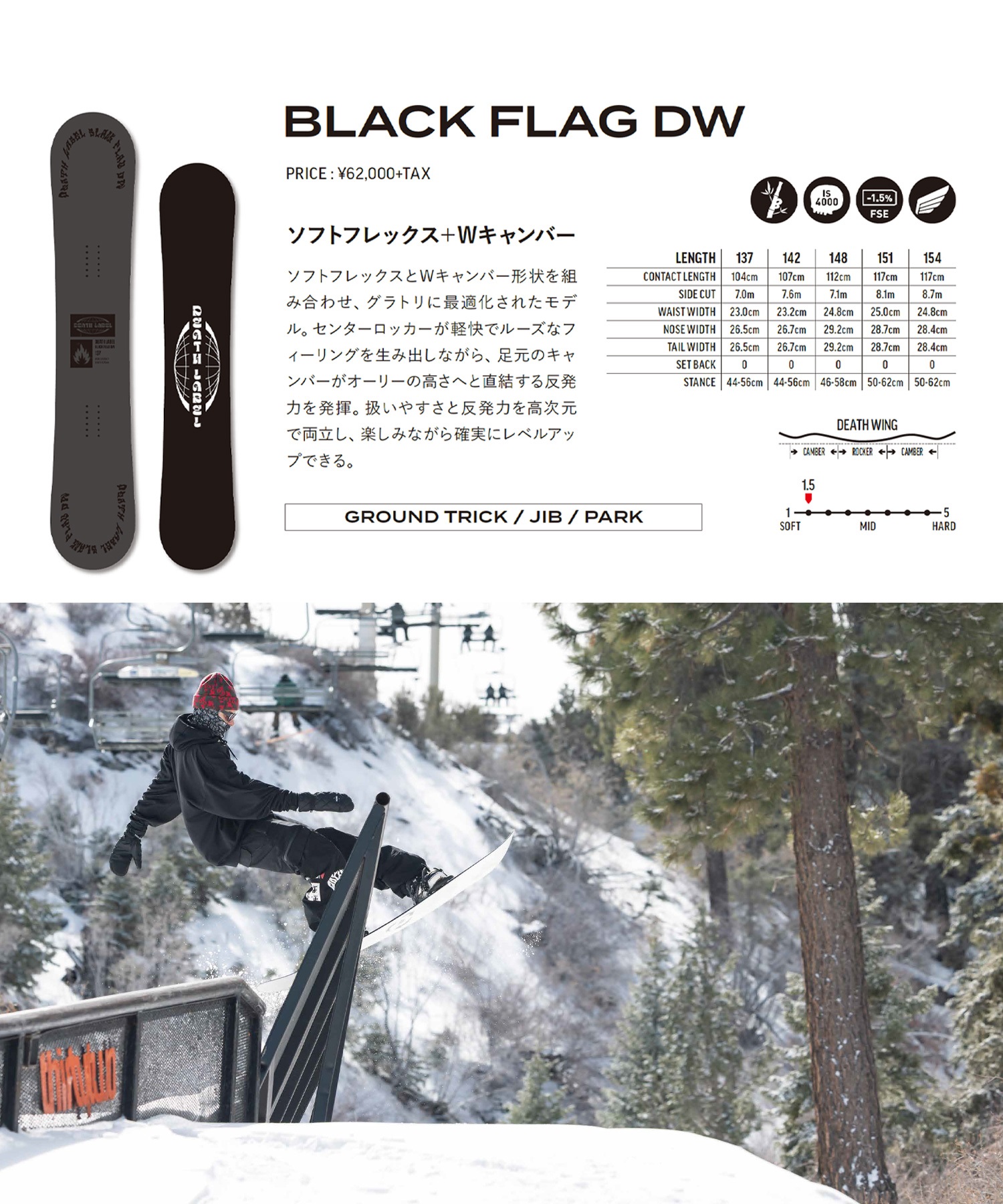 DEATH LABEL デスレーベル ブラックフラッグディーダブリュ BLACK FLAG