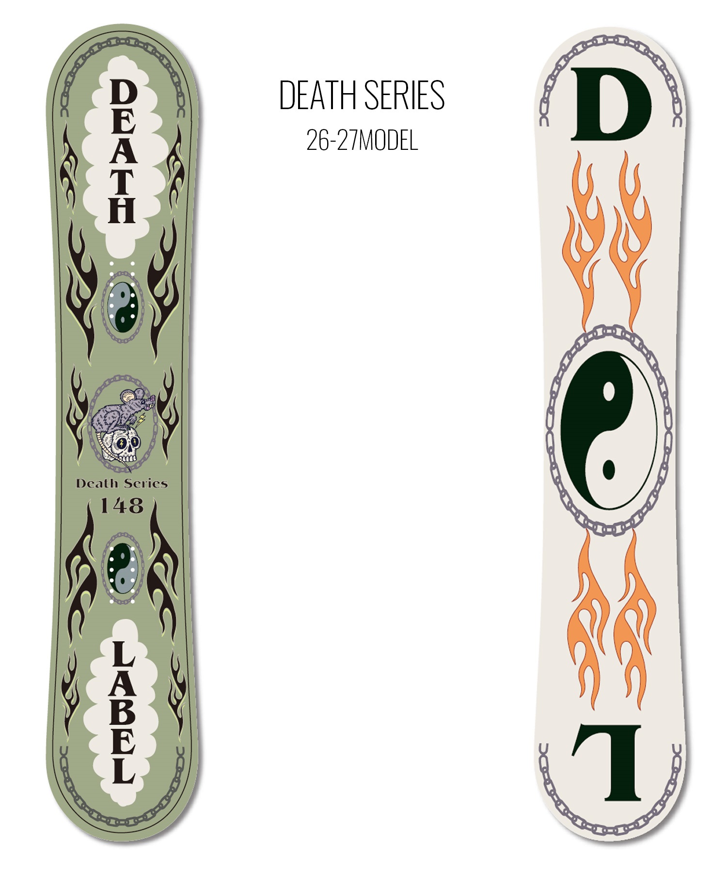 DEATH LABEL デスレーベル デスシリーズ DEATH SERIES スノーボード 板