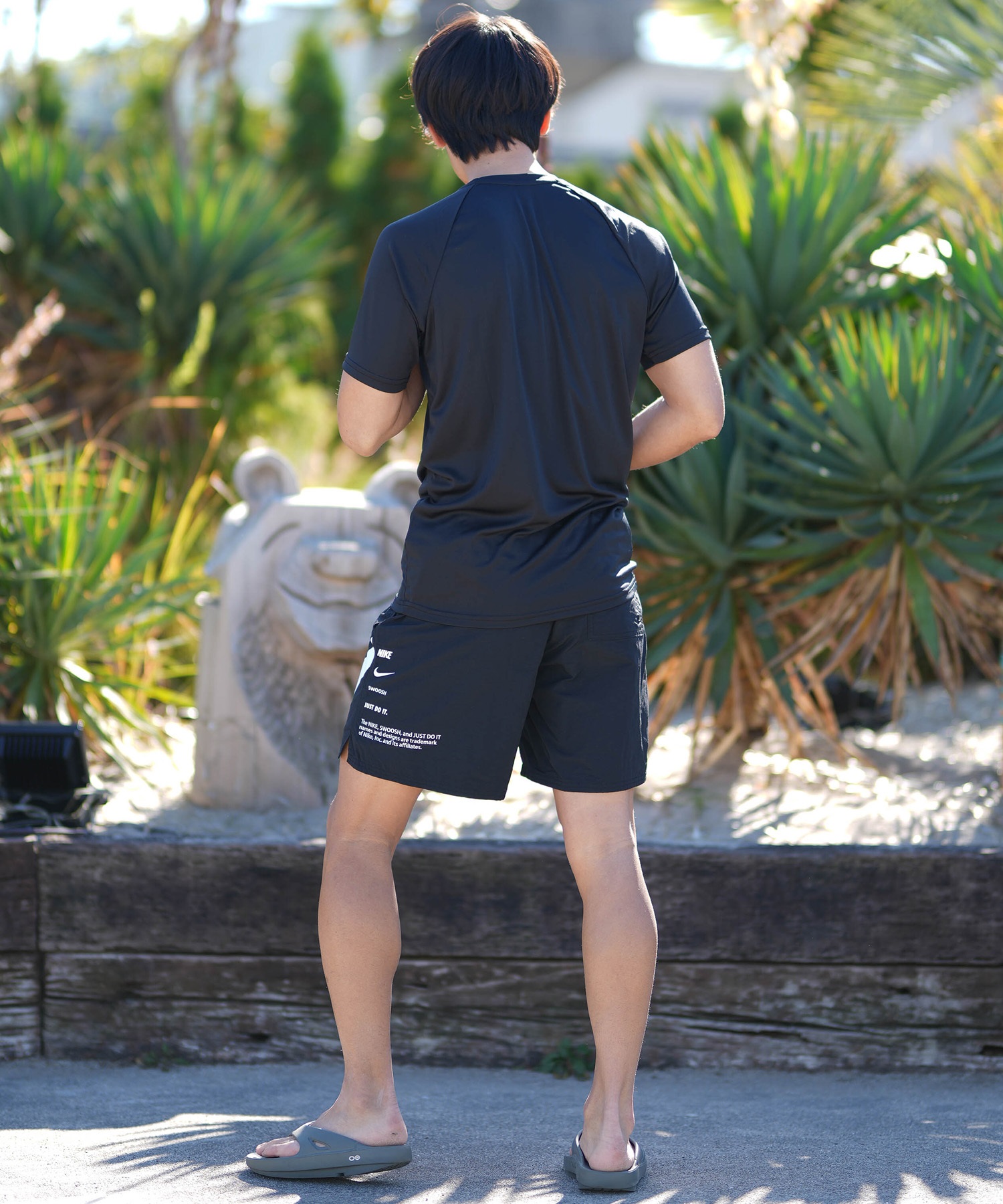 沖縄オードナンス　ハブギリー　パンツ　オールメッシュ　ほぼ新品 NIKE ナイキ 水着 海パン トランクス サーフパンツ メンズ ボード