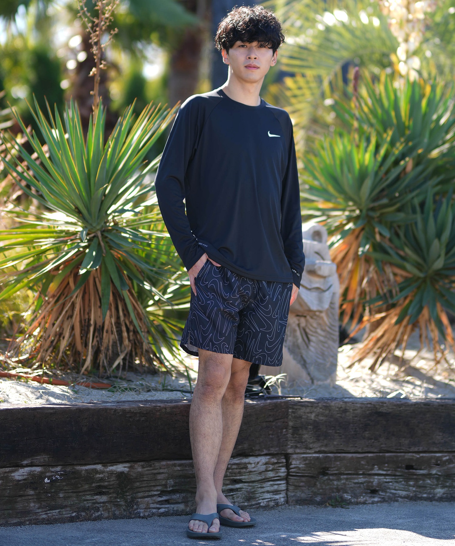 NIKE ナイキ スパッツ ショーツ NIKE ナイキ 水着 海パン トランクス サーフパンツ メンズ ボード