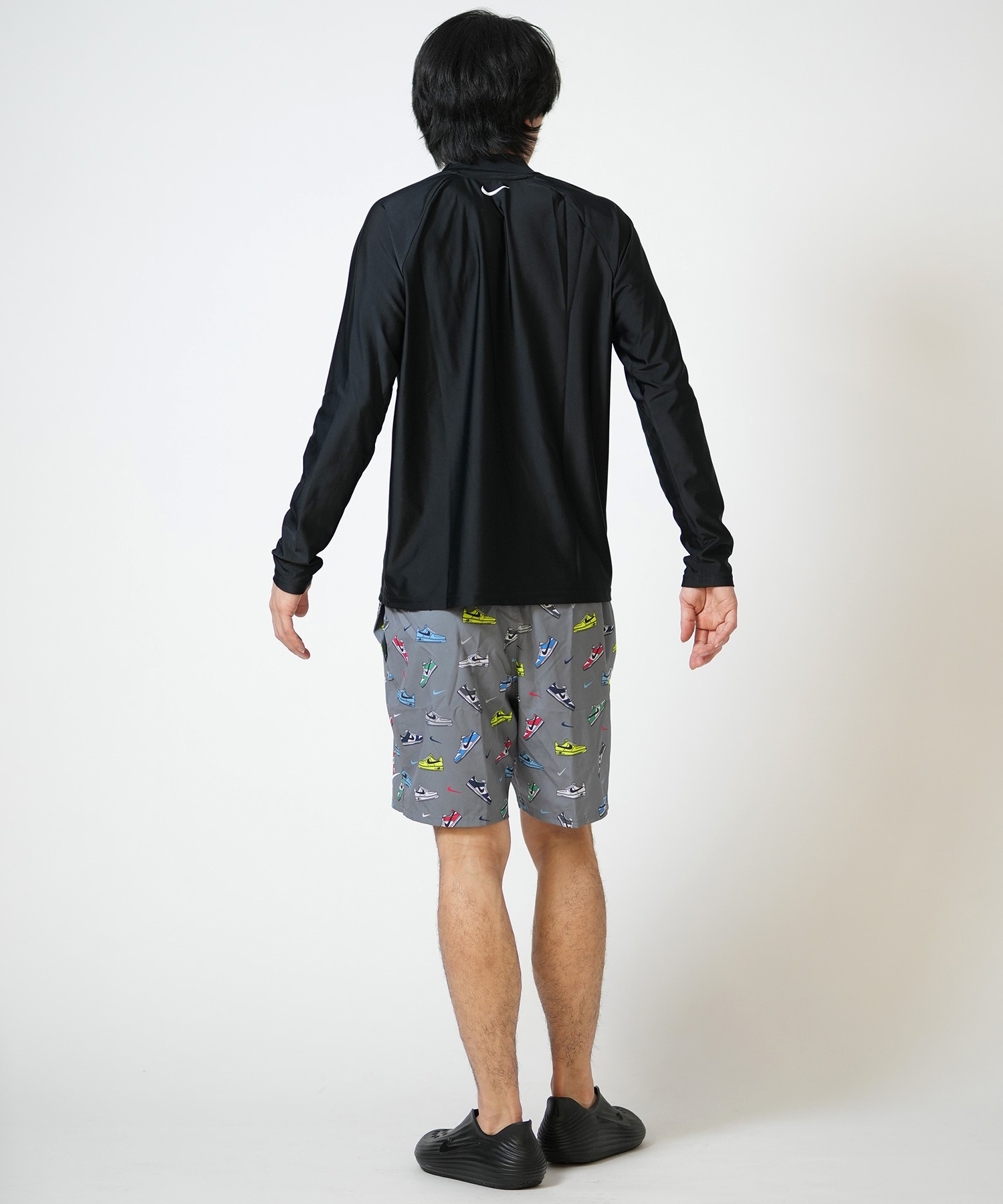 NIKE ナイキ 水着 ラッシュガード 長袖 ジップアップ メンズ UVカット