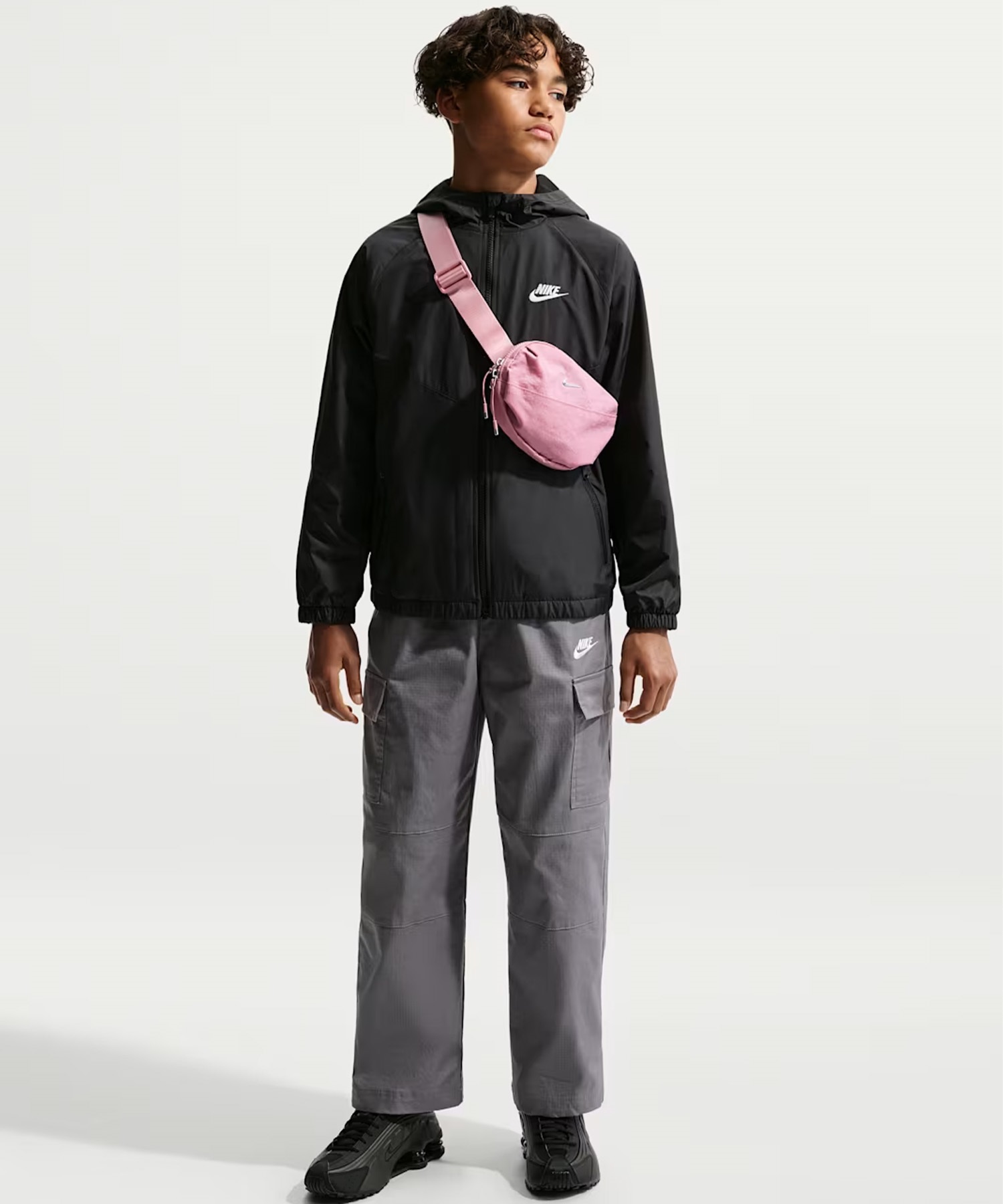 NIKE ナイキ ジャケット キッズ ジュニア 子供 K NSW RPL WR HD JKT IF2821-010(010-130cm)