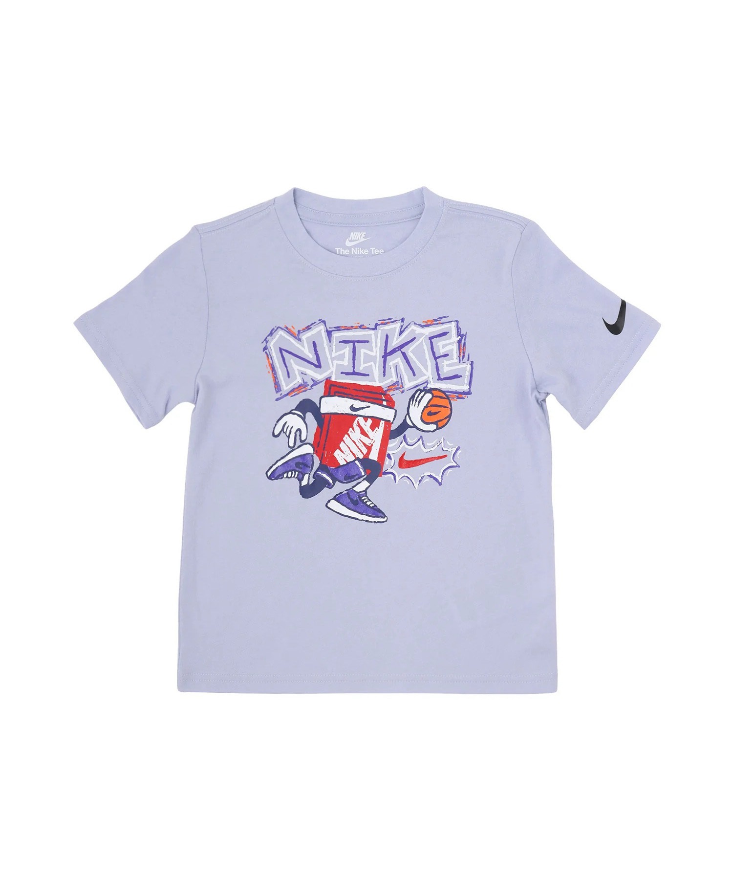 NIKE ナイキ 半袖 Tシャツ キッズ 子供 グラフィック NKB CHALKY BOXY