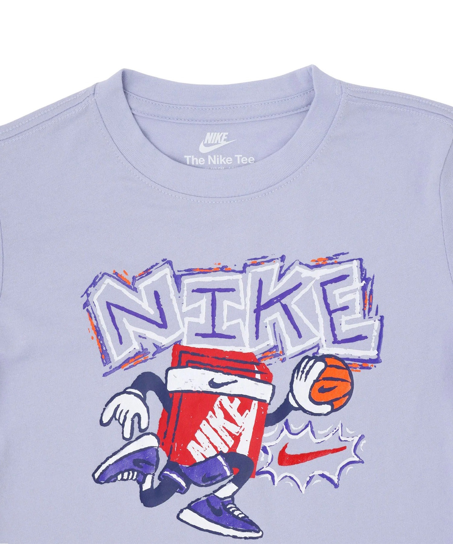 NIKE ナイキ 半袖 Tシャツ キッズ 子供 グラフィック NKB CHALKY BOXY