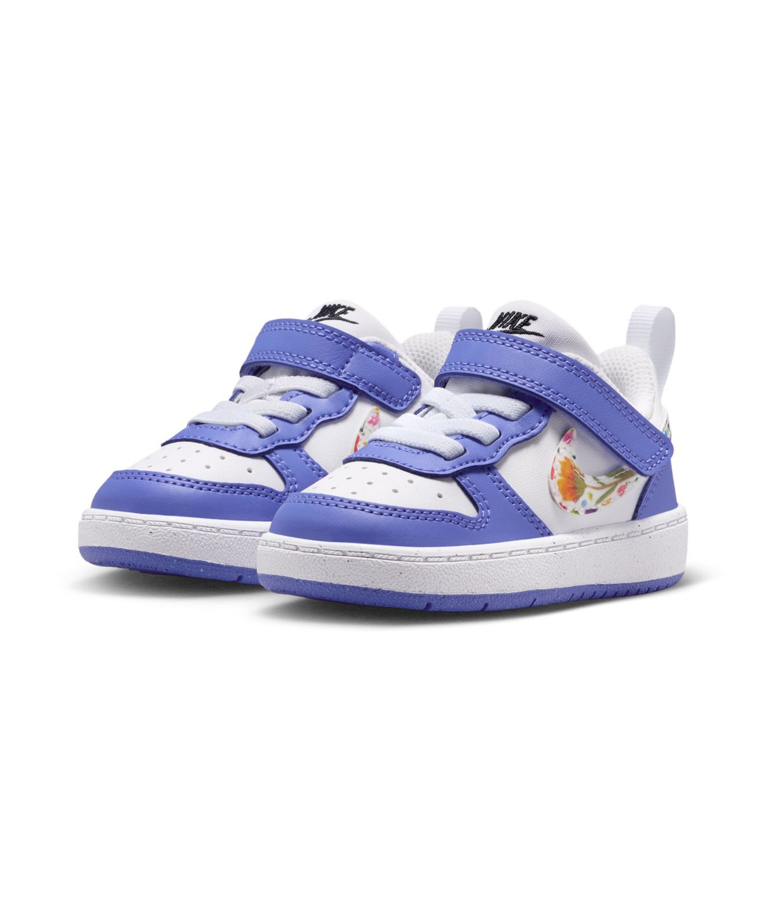 NIKE ナイキ コート ボロー ロウ FL TD IQ0877-100 キッズ シューズ スニーカー(100-14.0cm)