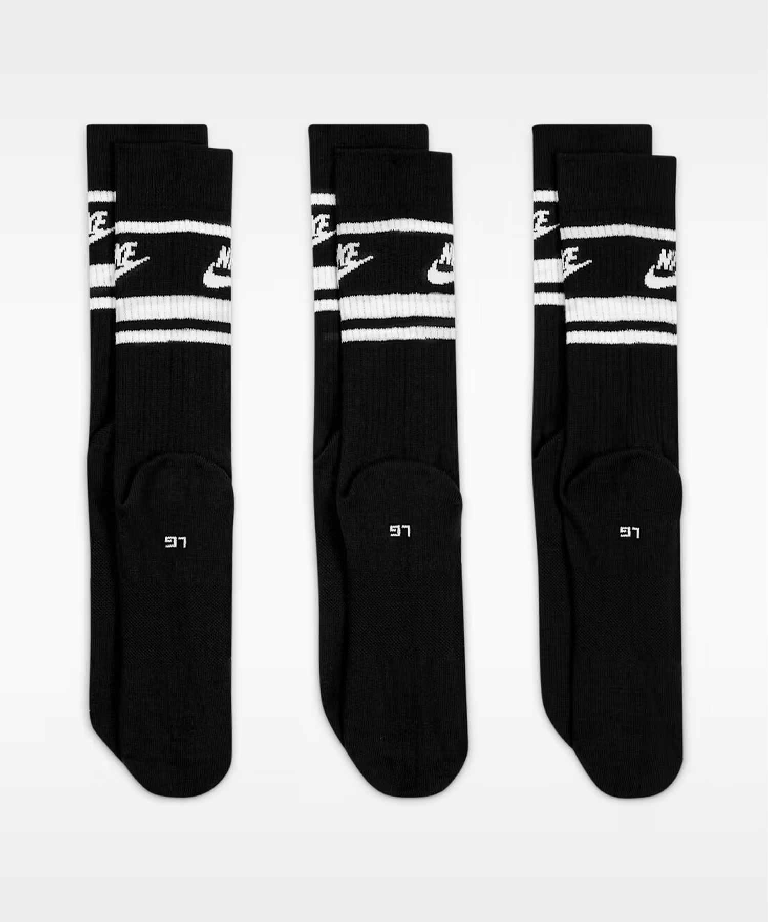 NIKE ナイキ ソックス 靴下 メンズ 3足組 スポーツウェア Dri-FIT