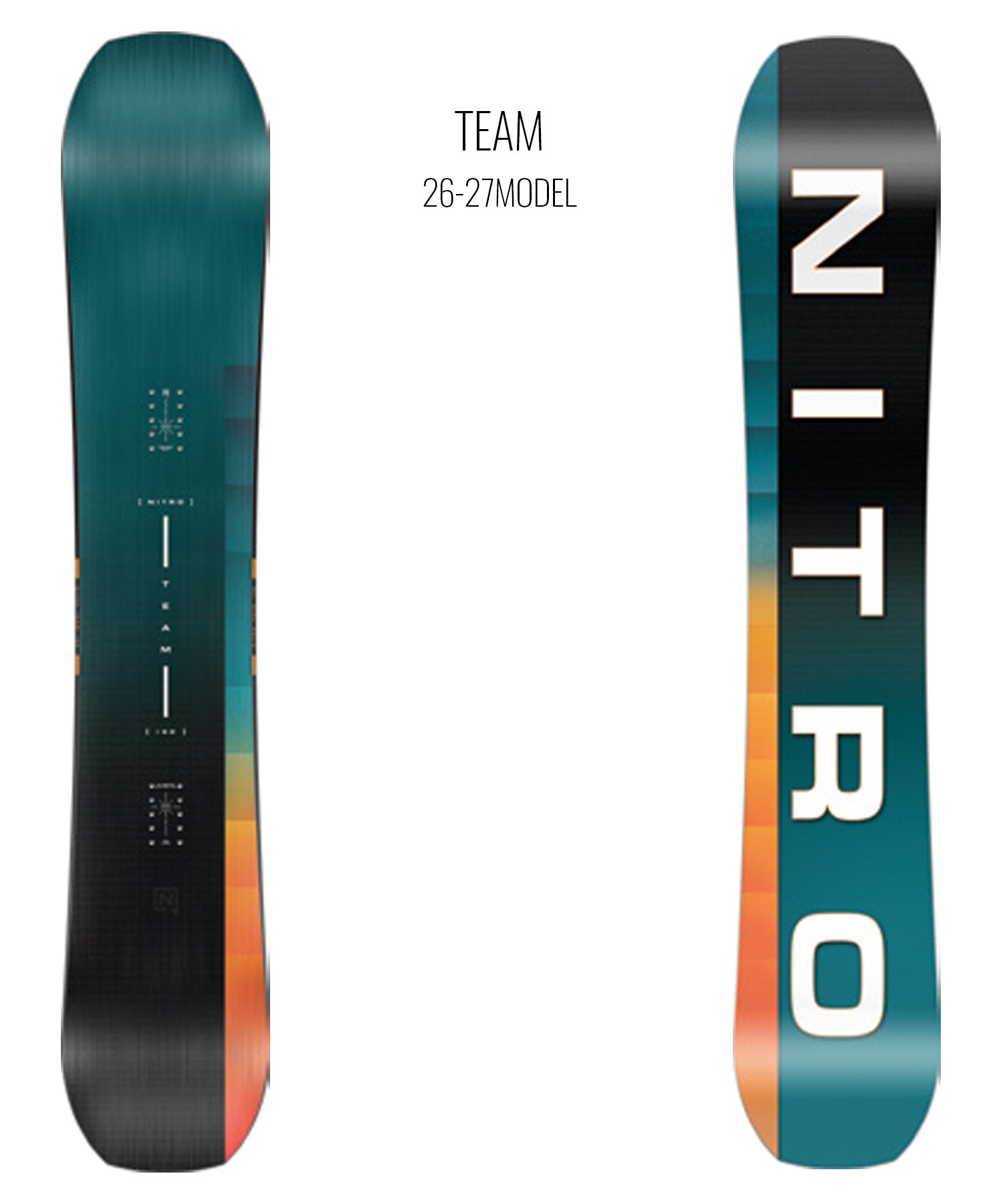 NITRO ナイトロ チーム TEAM スノーボード 板 オールマウンテン メンズ NITRO ナイトロ チーム TEAM スノーボード 板 オールマウンテン メンズ