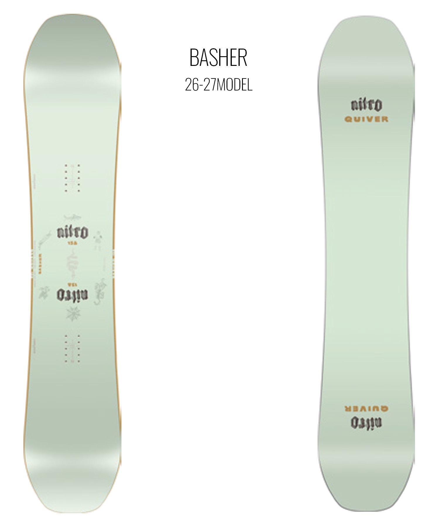 NITRO ナイトロ バッシャー BASHER スノーボード 板 フリースタイル