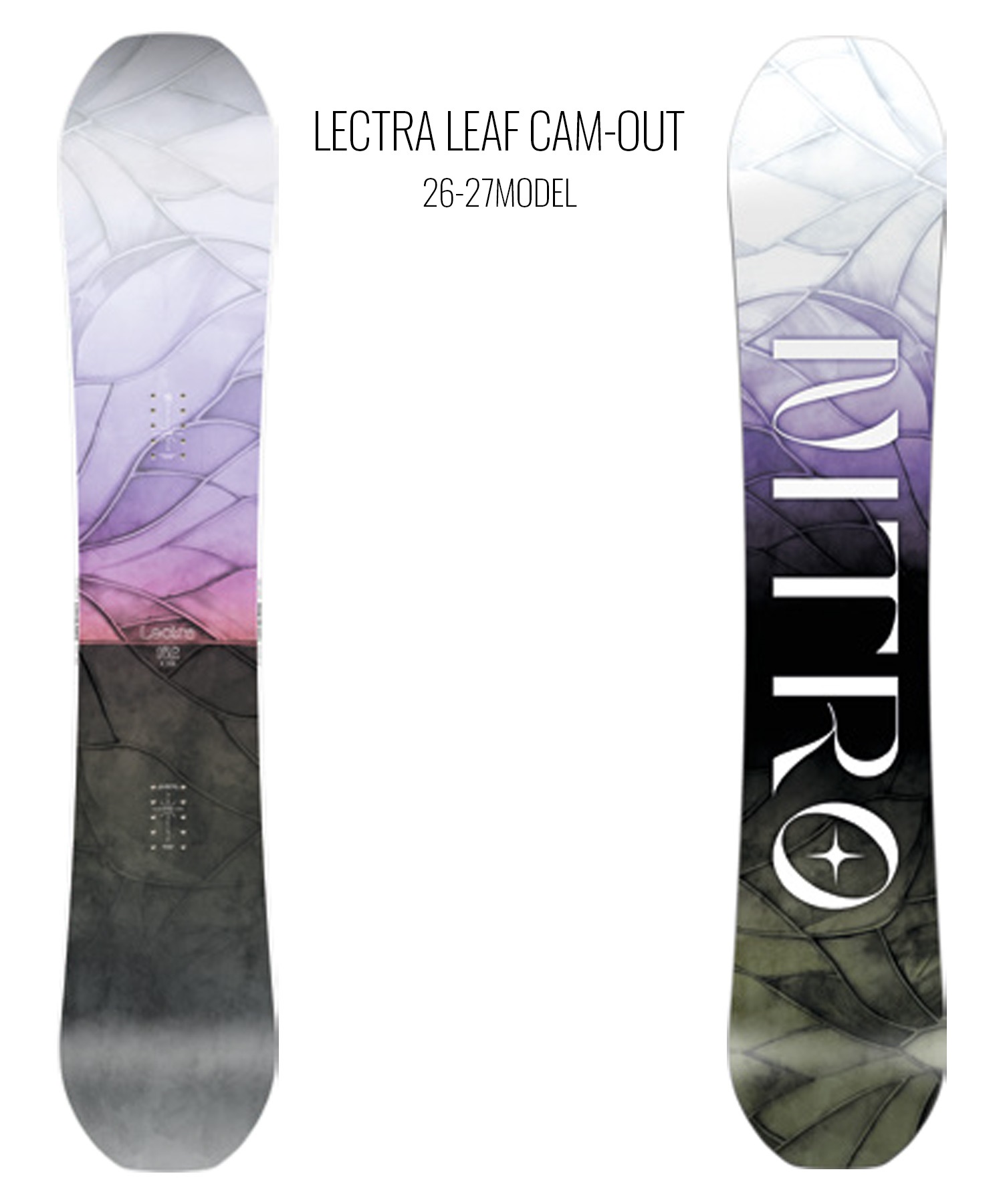 NITRO ナイトロ レクトラリーフ LECTRA LEAF スノーボード 板 オール