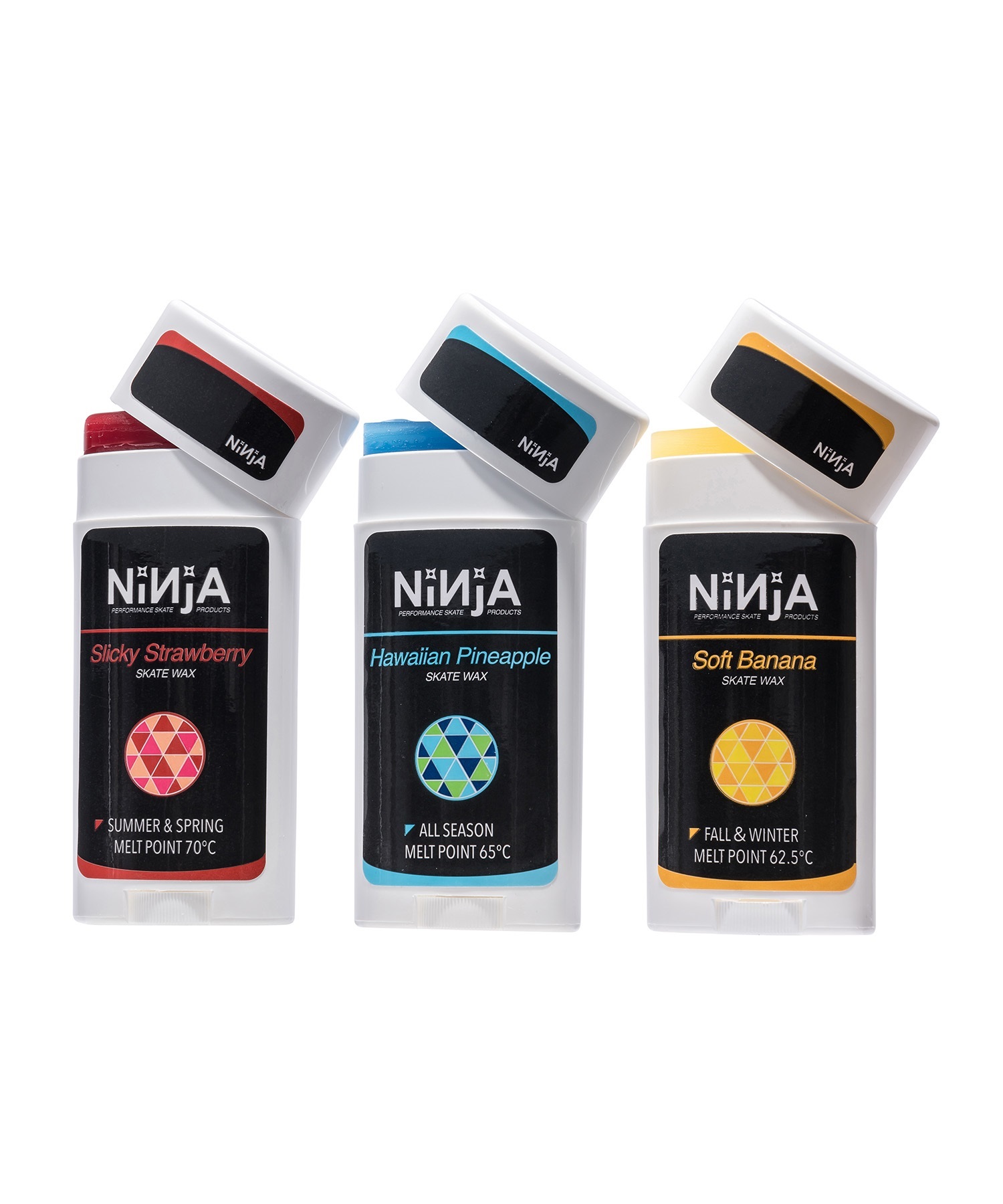 NINJA ニンジャ WAX 3点 SET スケートボード ワックス スケボー グッズ