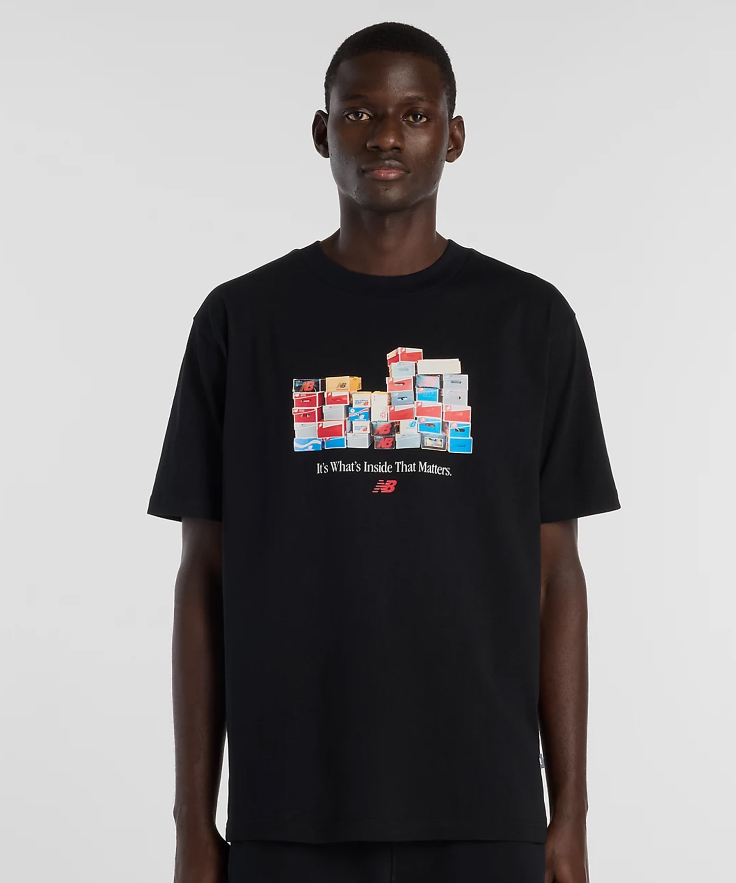 New Balance ニューバランス 半袖 Tシャツ メンズ ボックスTシャツ