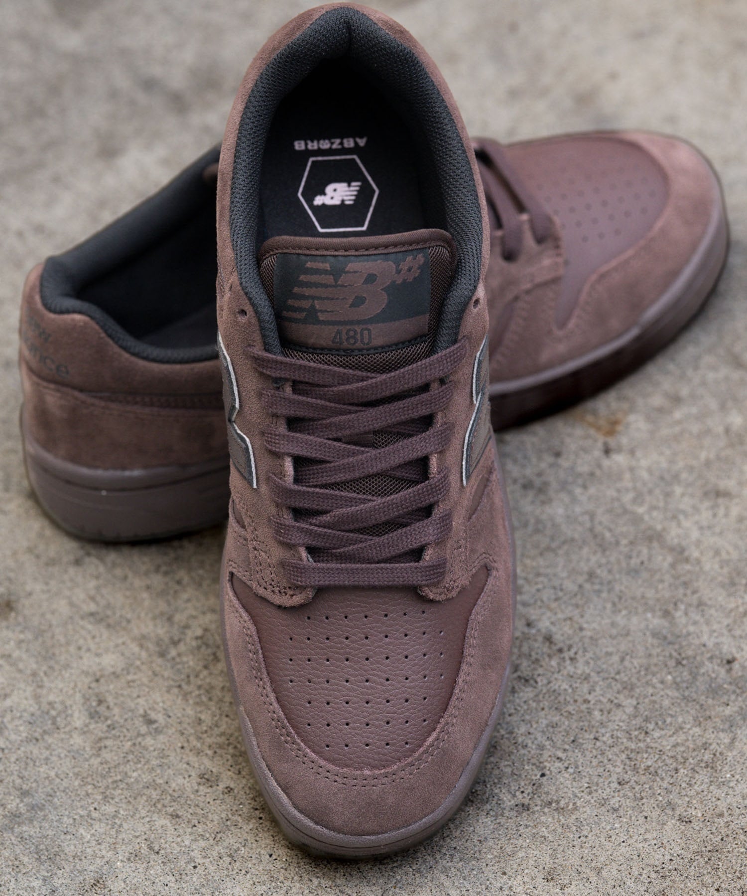 new balance numeric ニューバランス ヌメリック スニーカー メンズ レディース ユニセックス UN480(CHC-23.0cm)