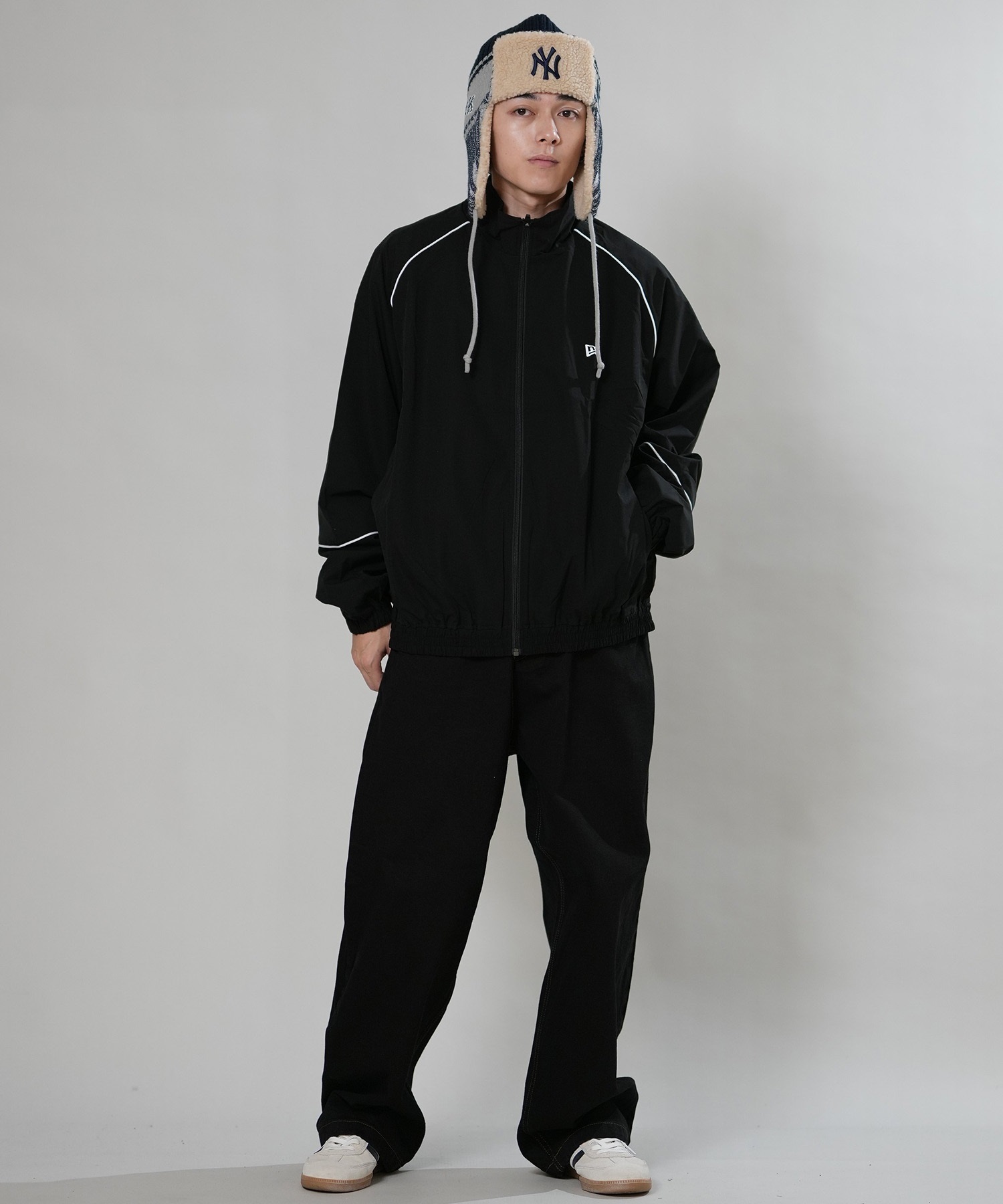 NEW ERA ニューエラ ジャージ トラックジャケット メンズ ワンポイント