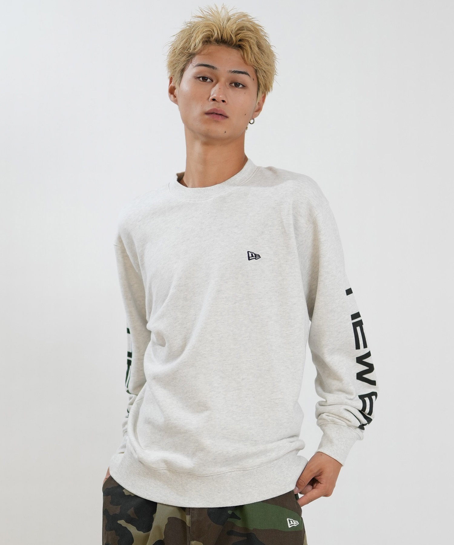 NEW ERA ニューエラ トレーナー スウェット メンズ 裏毛 SW CREW NECK