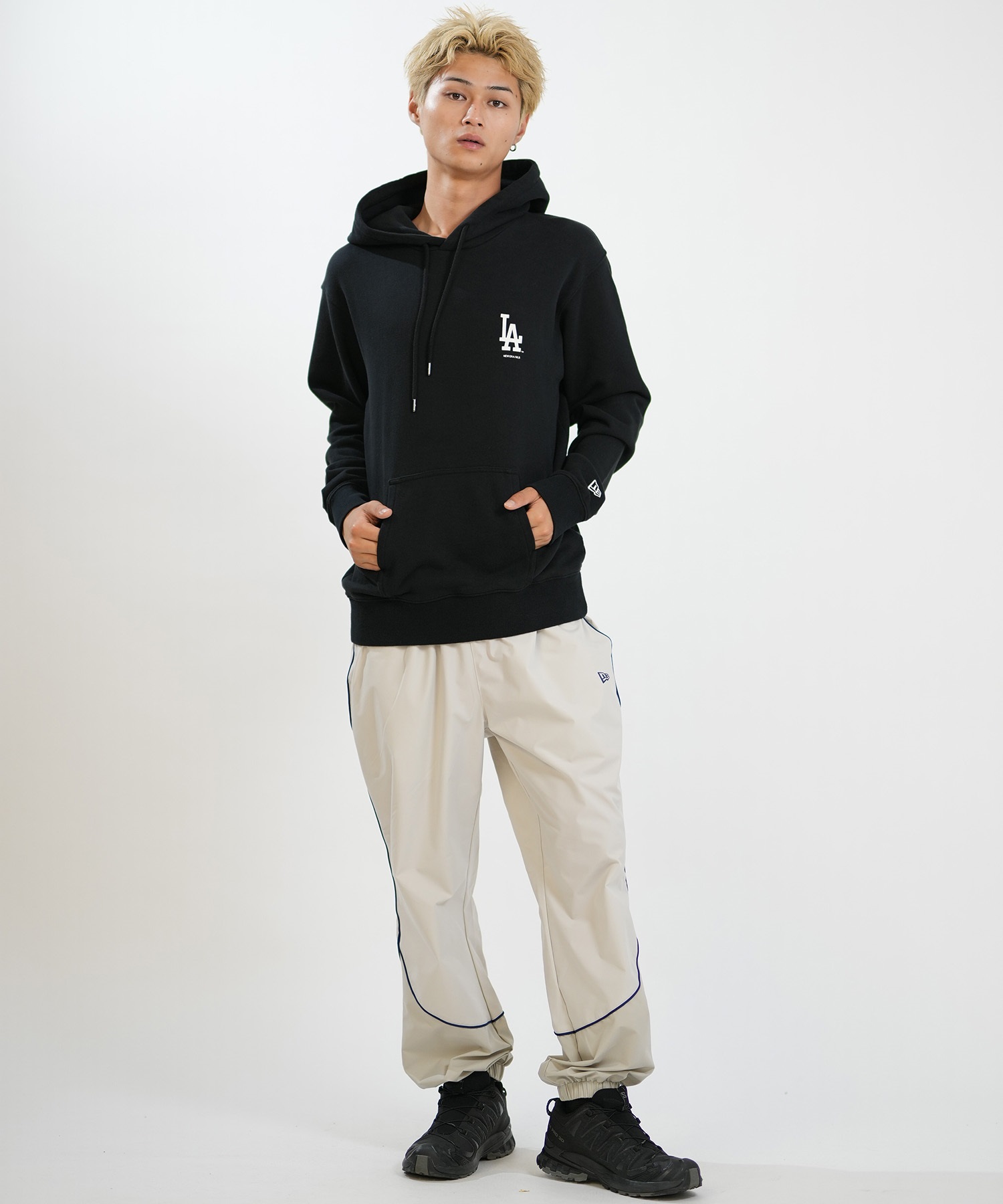 NEW ERA ニューエラ プルオーバー パーカー フーディー メンズ バック