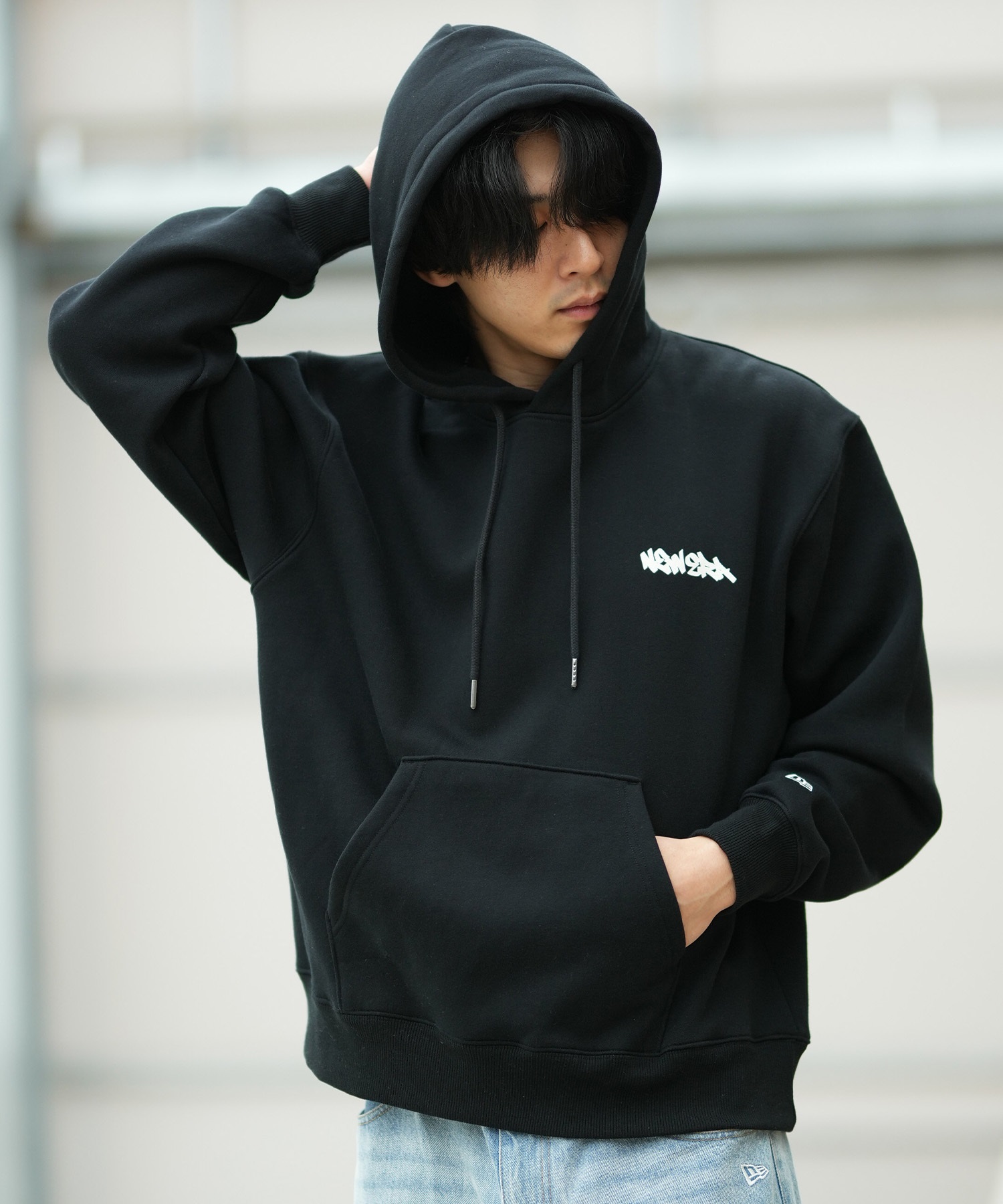 NEW ERA ニューエラ プルオーバー パーカー フーディー メンズ バック