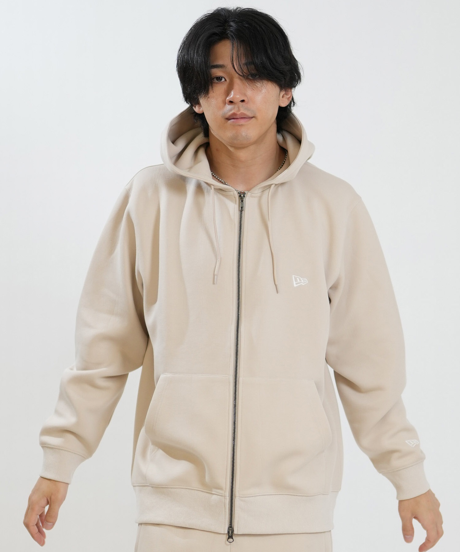 NEW ERA ニューエラ ジップアップ パーカー フーディー メンズ バック