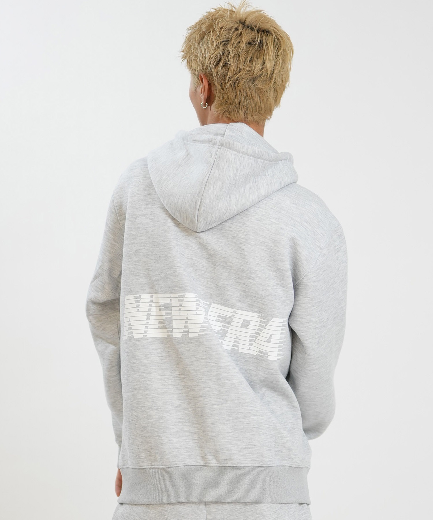 NEW ERA ニューエラ ジップアップ パーカー フーディー メンズ バック