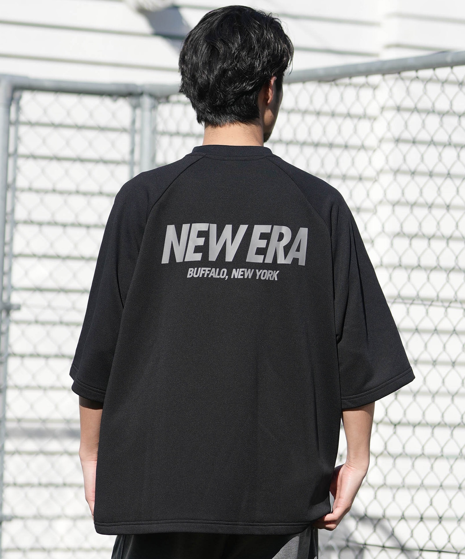 NEW ERA ニューエラ 半袖 Tシャツ メンズ ドライスウェット