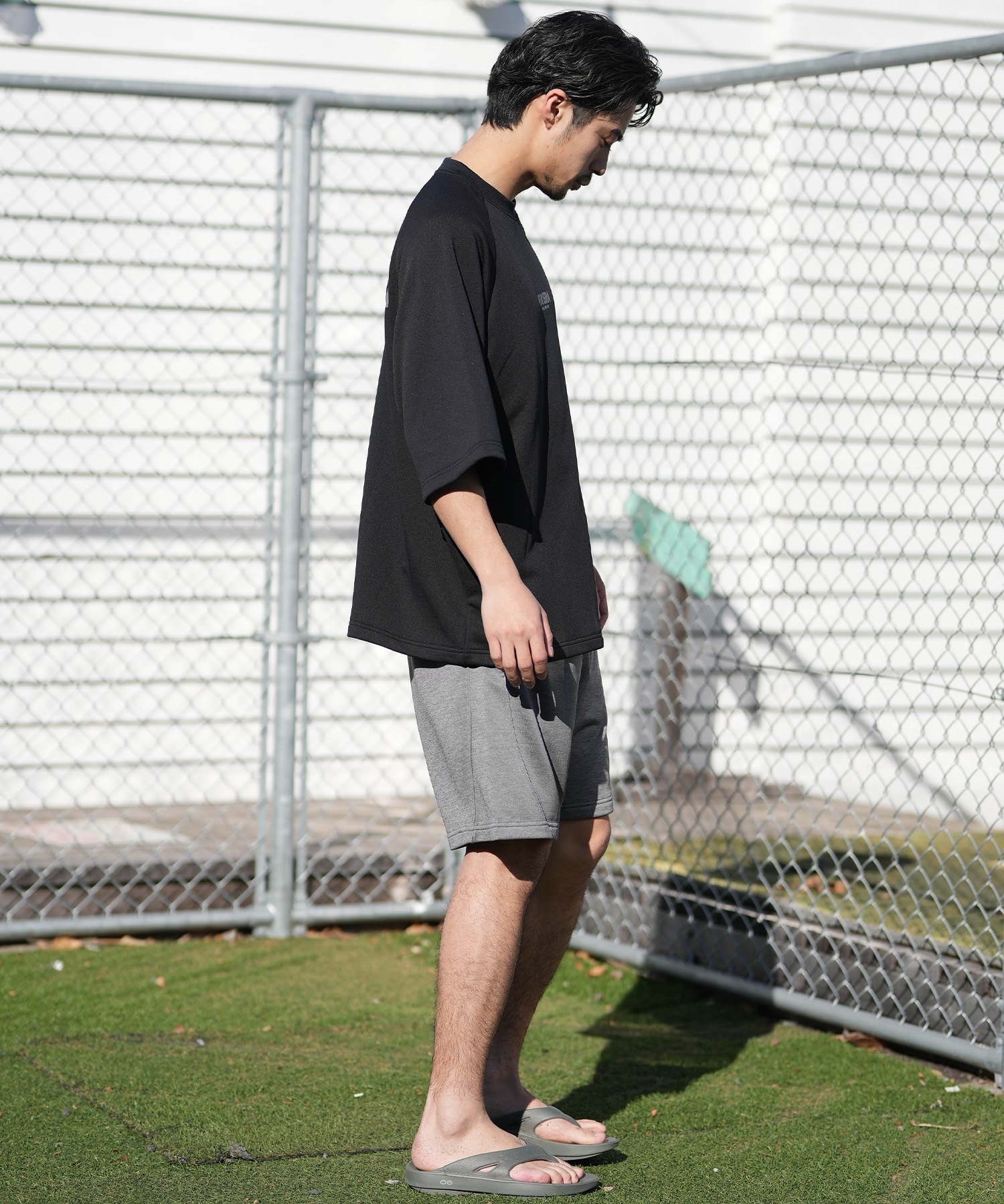 NEW ERA ニューエラ 半袖 Tシャツ メンズ ドライスウェット