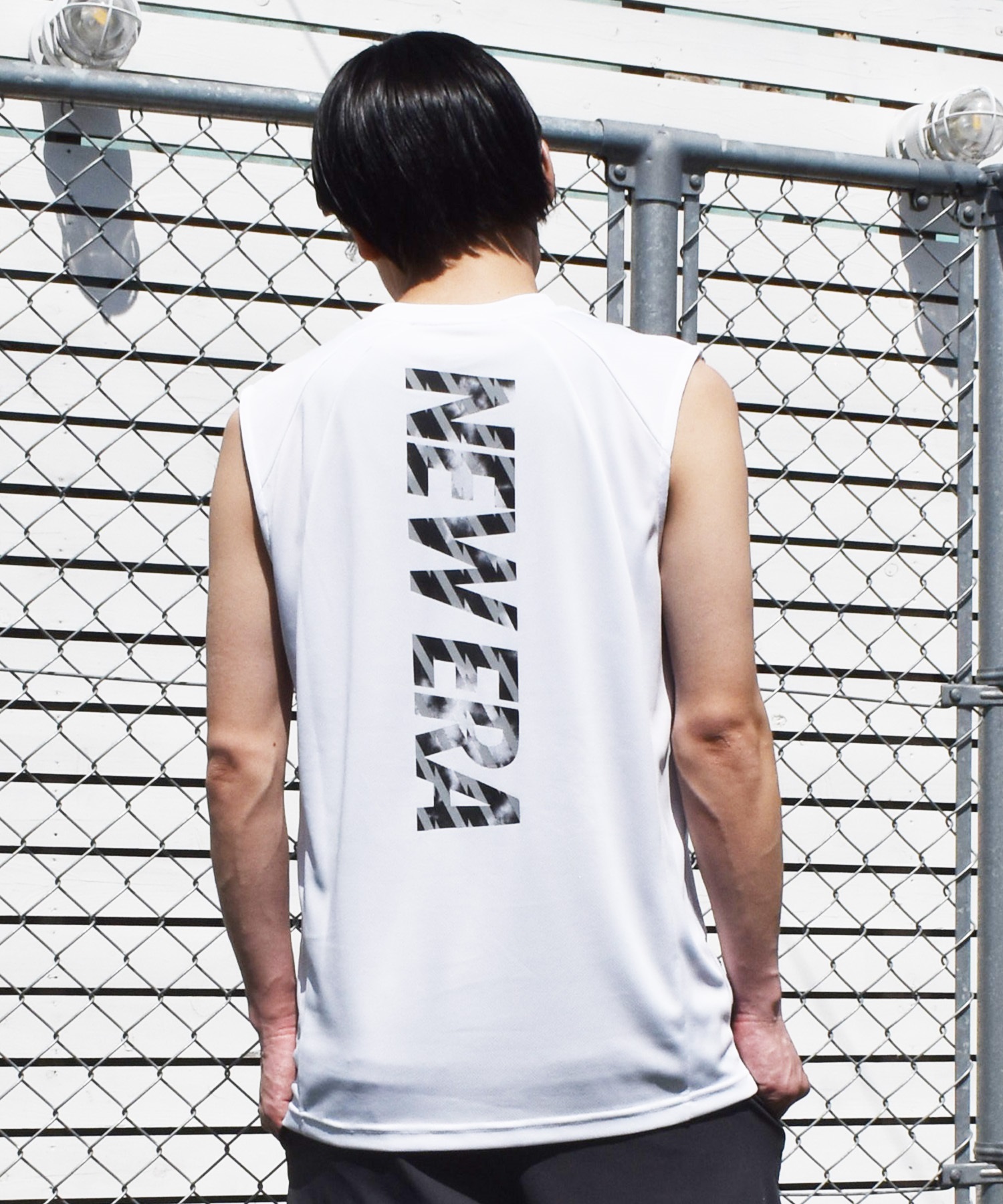 NEW ERA ニューエラ タンクトップ メンズ 吸水速乾 PA SL TECH T