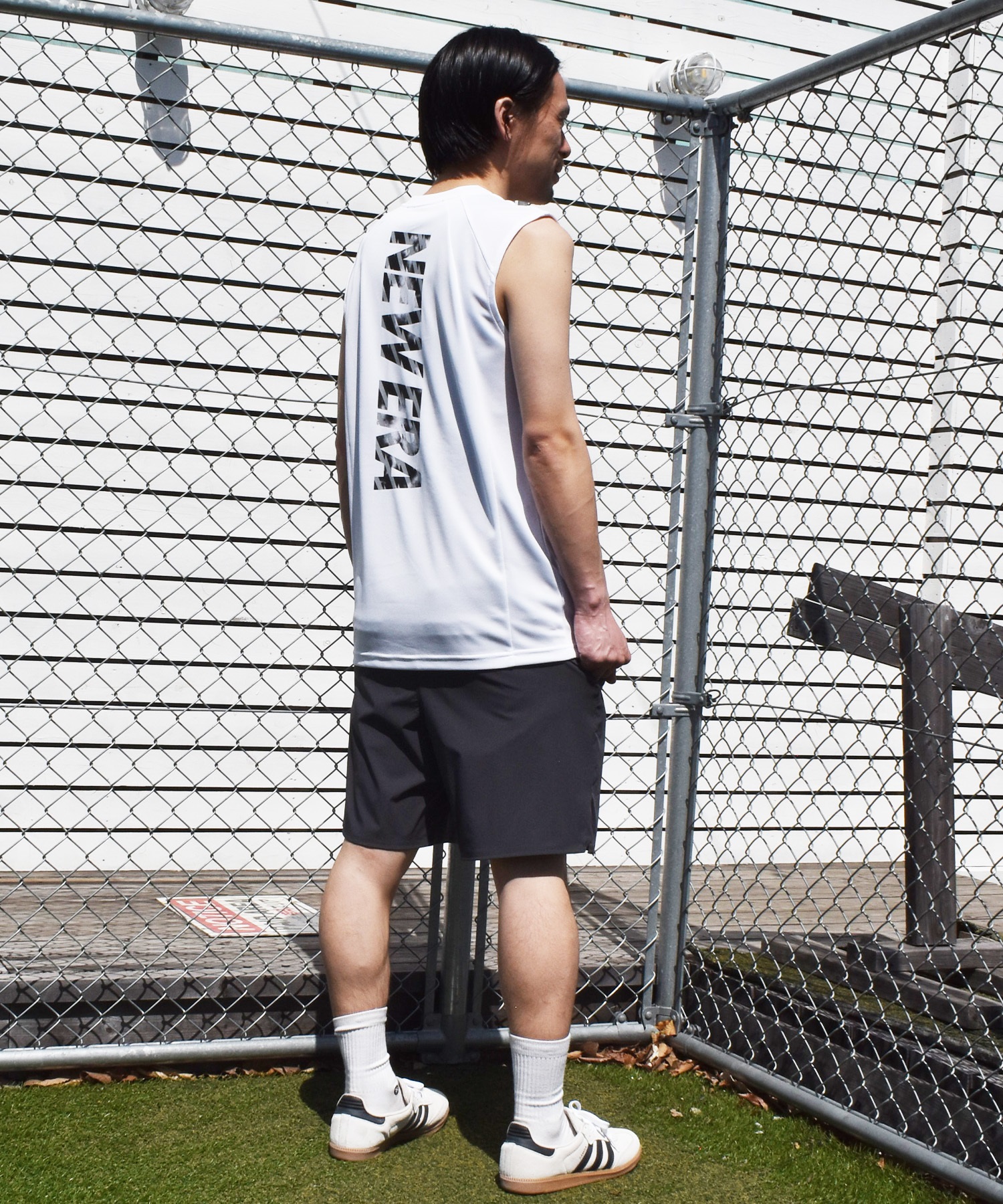 NEW ERA ニューエラ タンクトップ メンズ 吸水速乾 PA SL TECH T