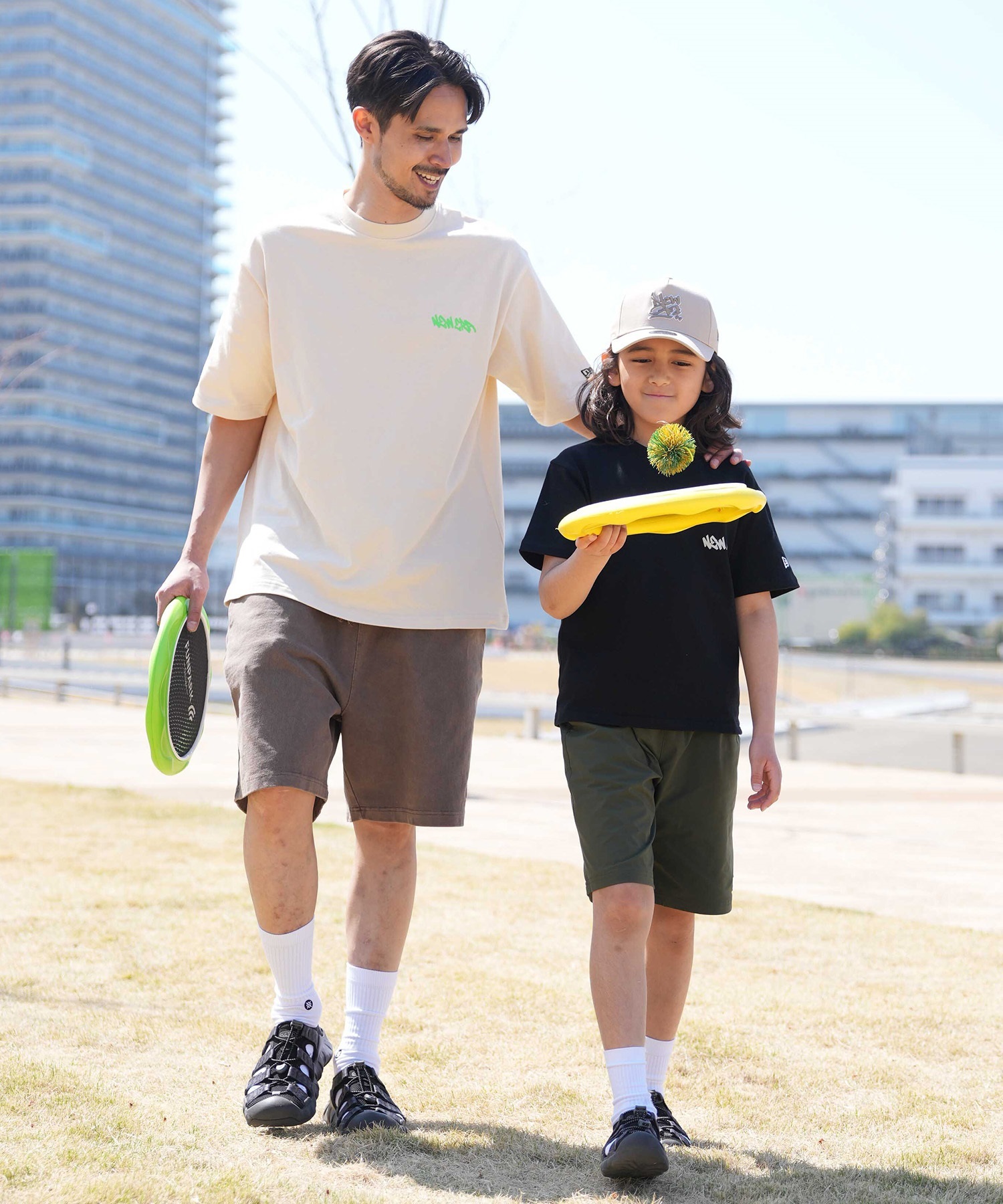 NEW ERA ニューエラ 半袖 Tシャツ メンズ バックプリント SS OS CT TEEGGING 14856666(CRE-M)