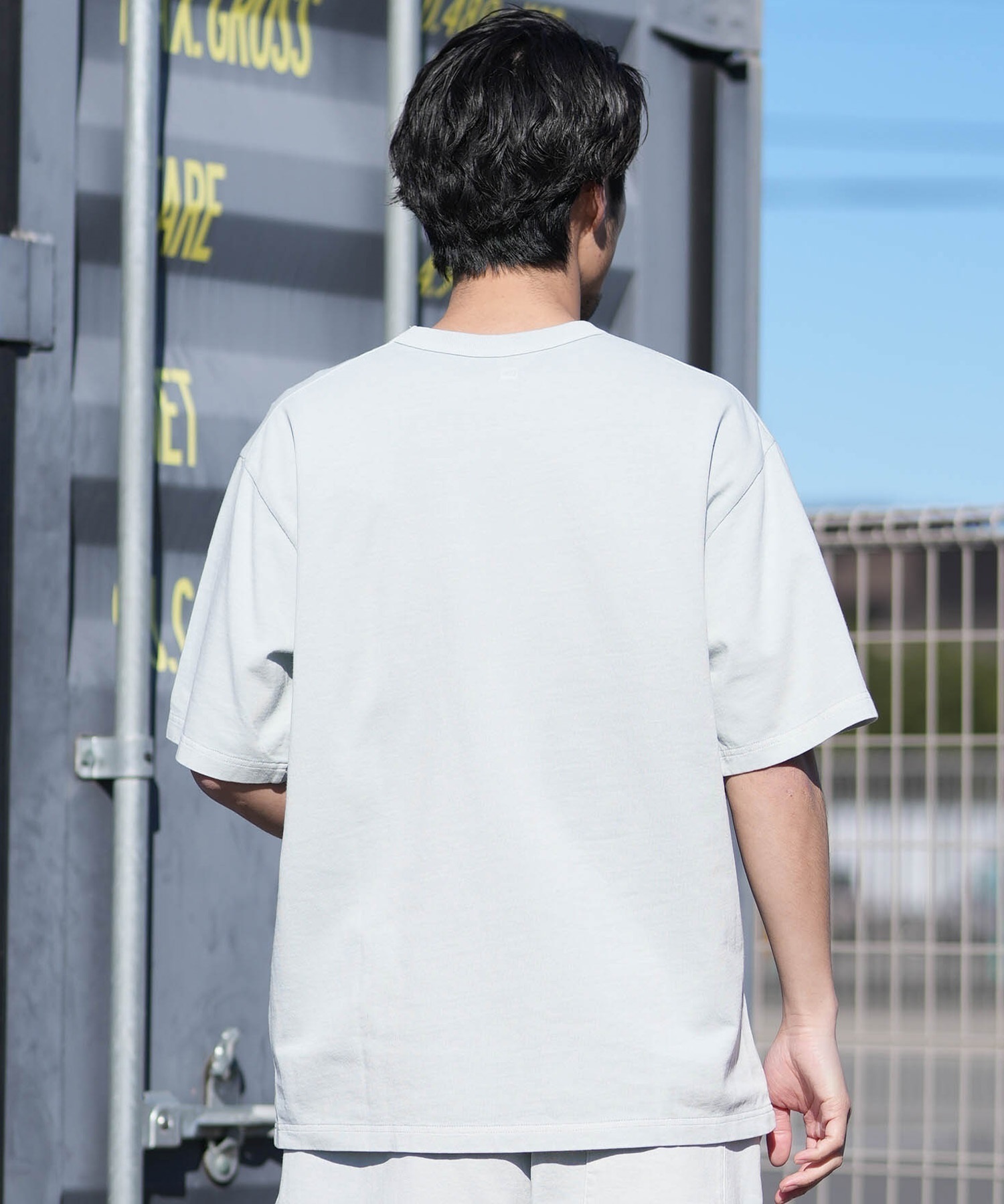 NEW ERA ニューエラ 半袖 Tシャツ メンズ Box Logo Woven Patch