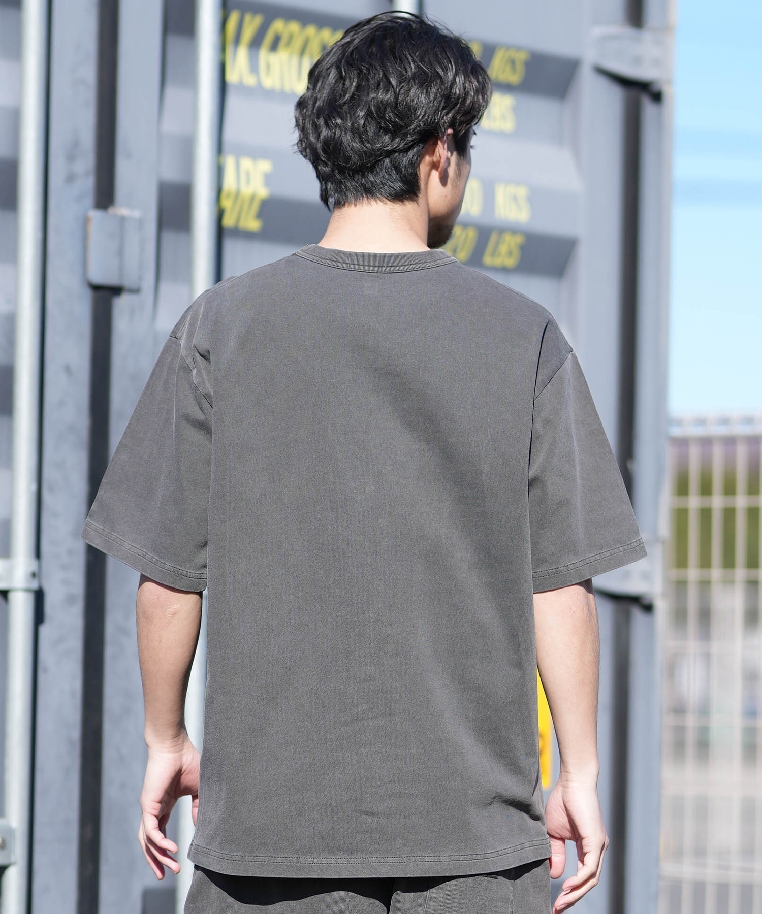 NEW ERA ニューエラ 半袖 Tシャツ メンズ Box Logo Woven Patch
