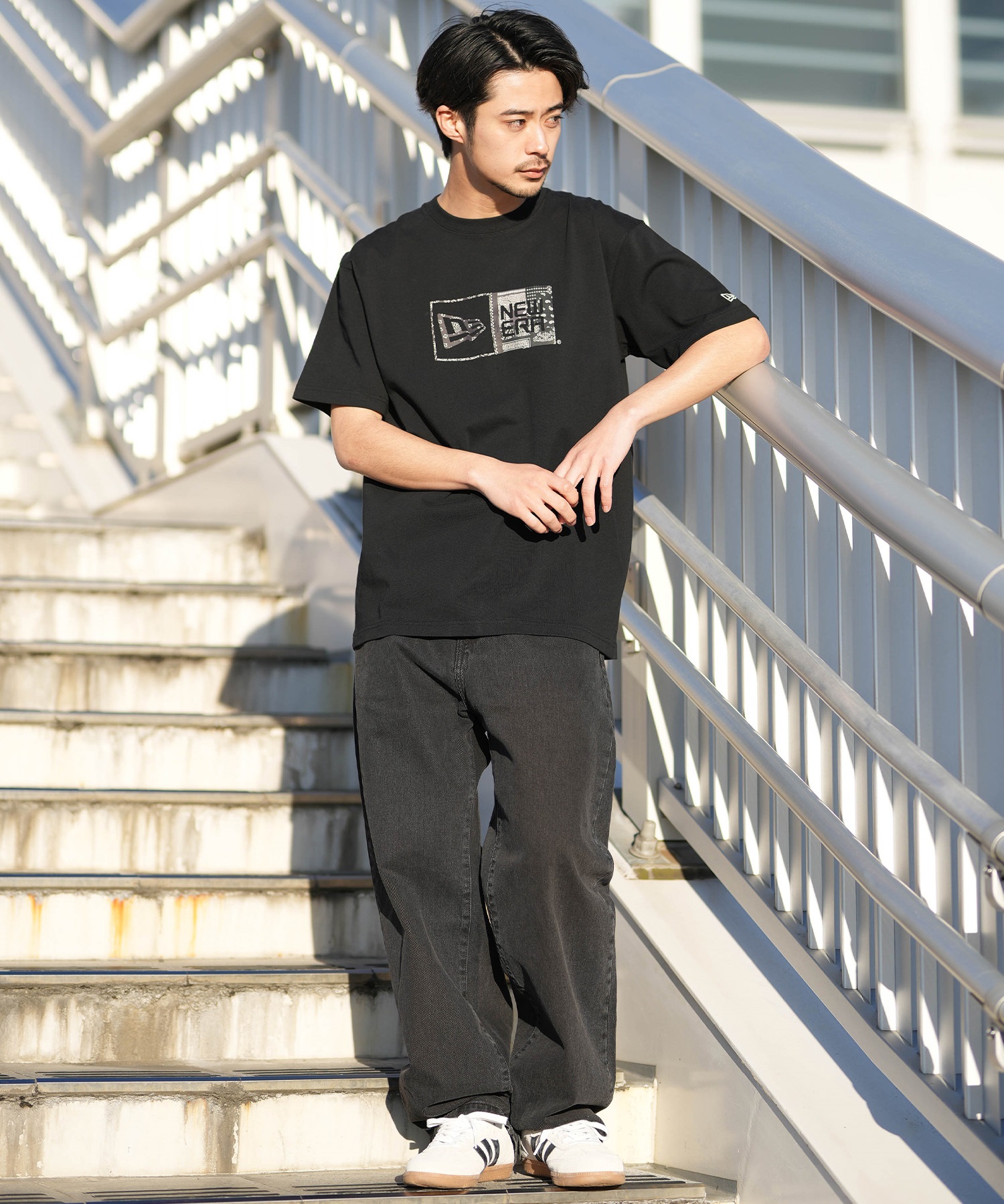 NEW ERA ニューエラ 半袖 Tシャツ メンズ Oriental Paisley ボックス
