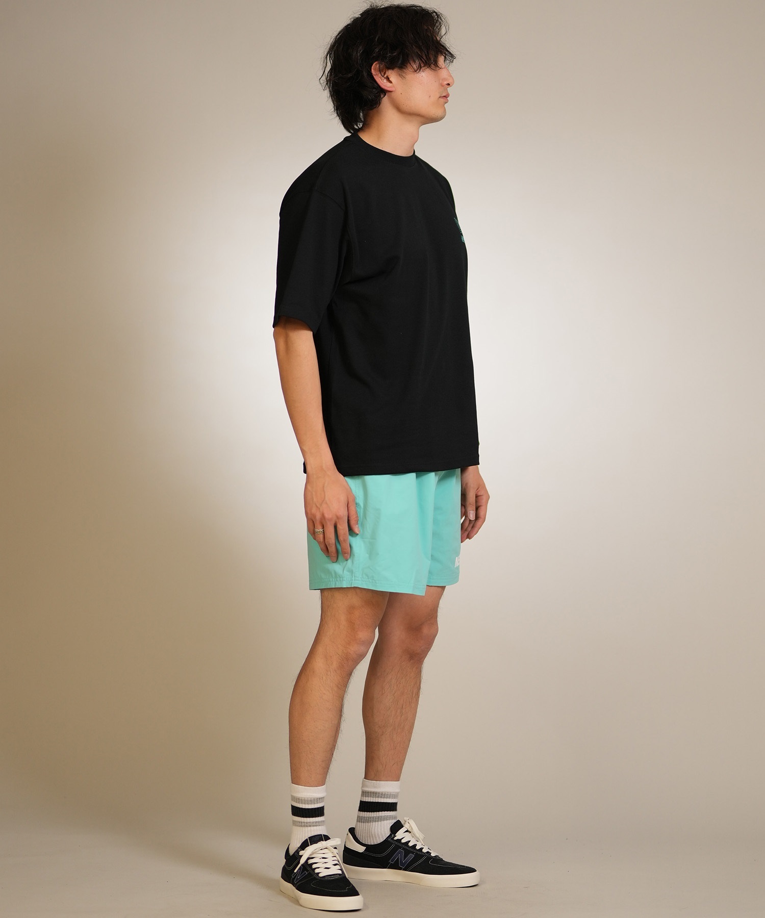 NEW ERA ニューエラ 半袖 Tシャツ メンズ バックプリント ロゴ PA SS