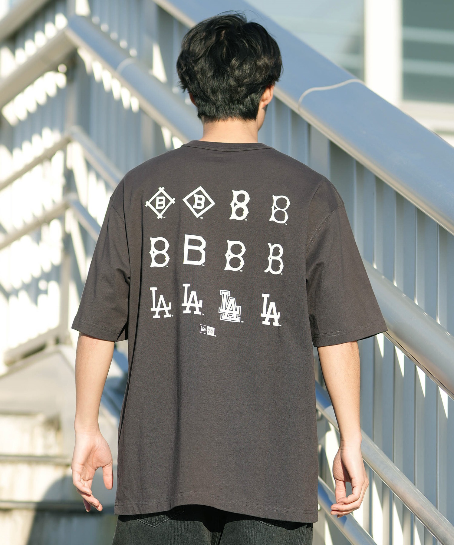NEW ERA ニューエラ 半袖 Tシャツ メンズ ロサンゼルス・ドジャース SS