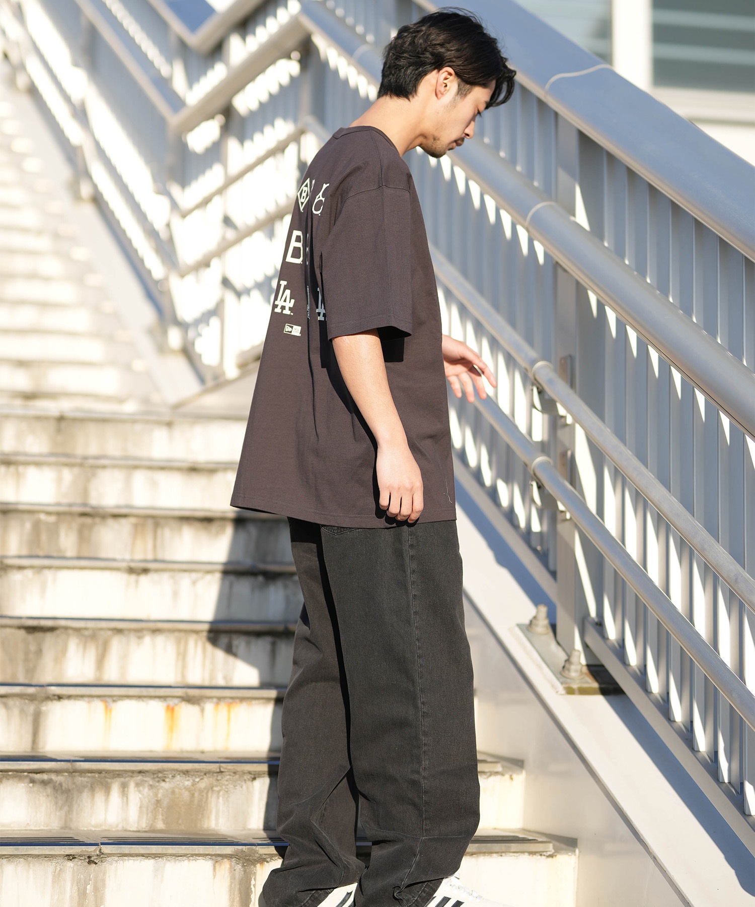 NEW ERA ニューエラ 半袖 Tシャツ メンズ ロサンゼルス・ドジャース SS