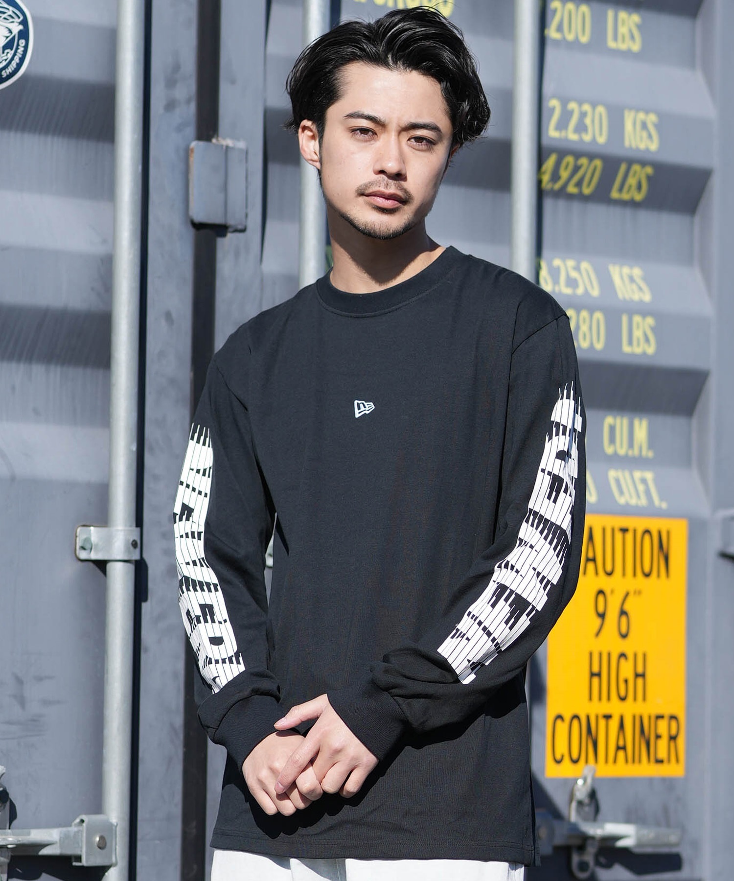 NEW ERA ニューエラ 長袖 Tシャツ ロンT メンズ パフォーマンス T