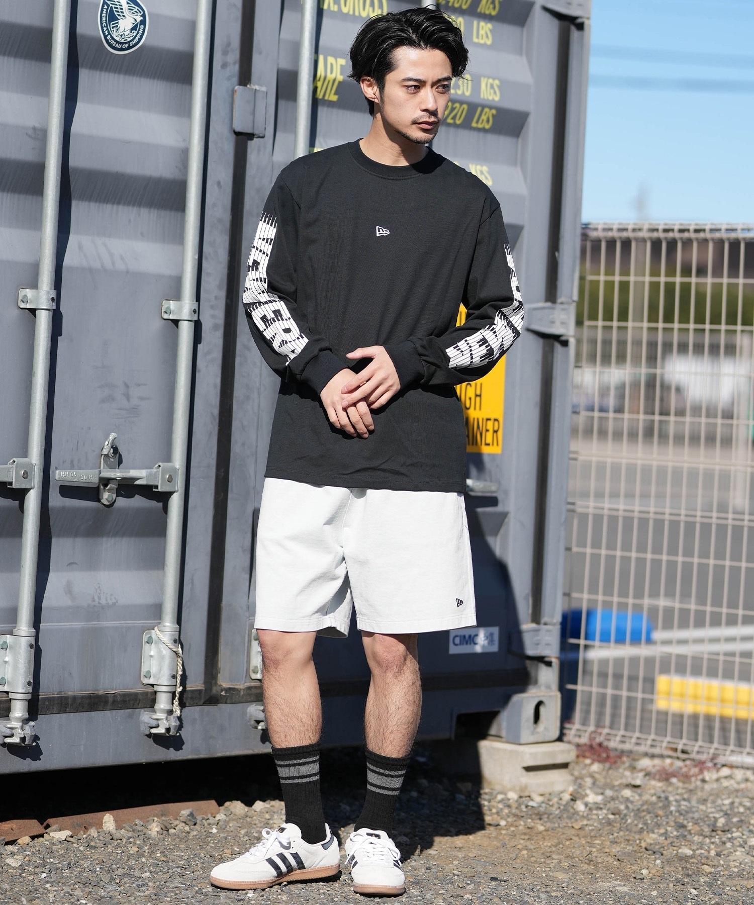 NEW ERA ニューエラ 長袖 Tシャツ ロンT メンズ パフォーマンス T