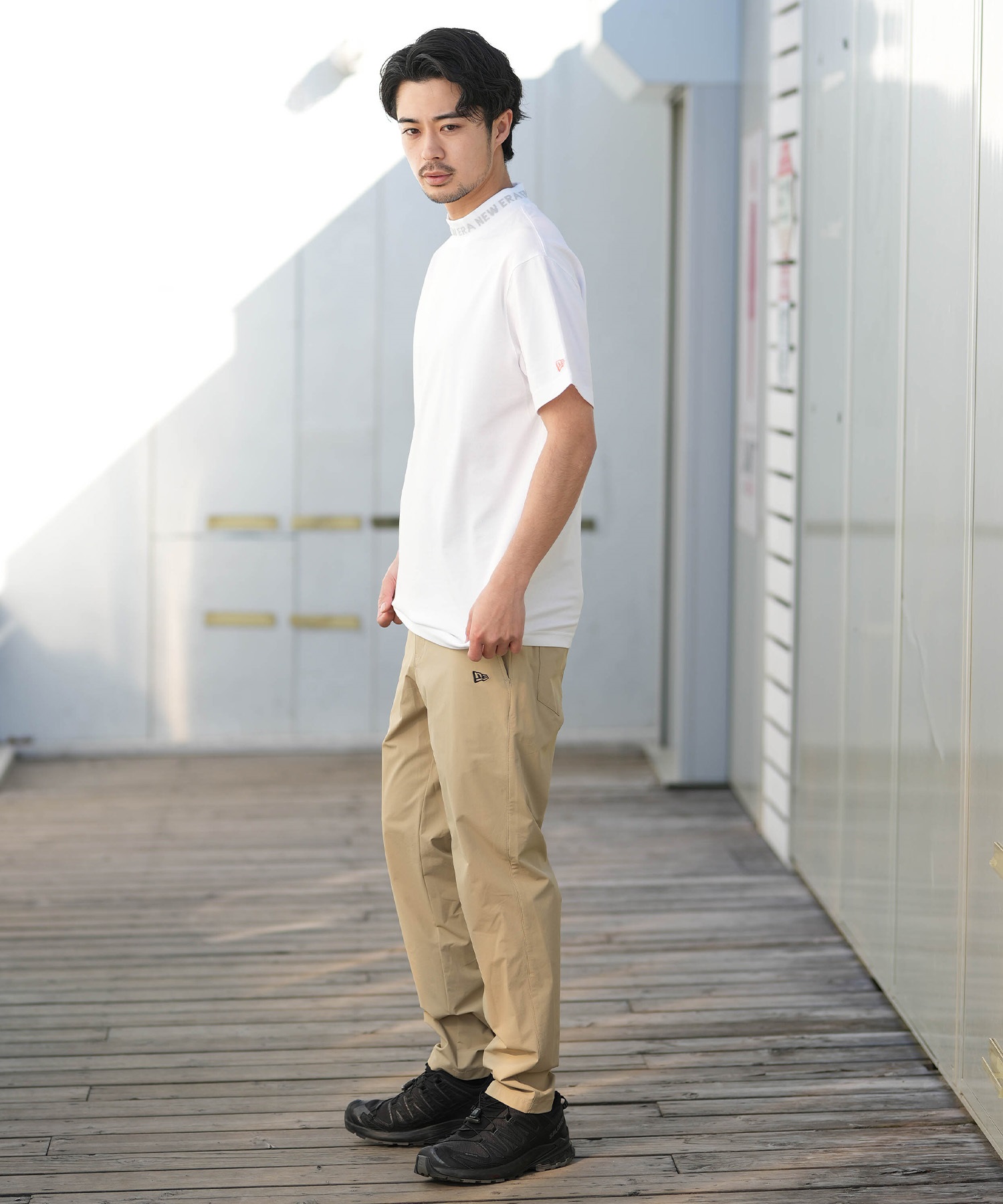 NEW ERA ニューエラ ロングパンツ メンズ テーパード GF LT TAPERECH
