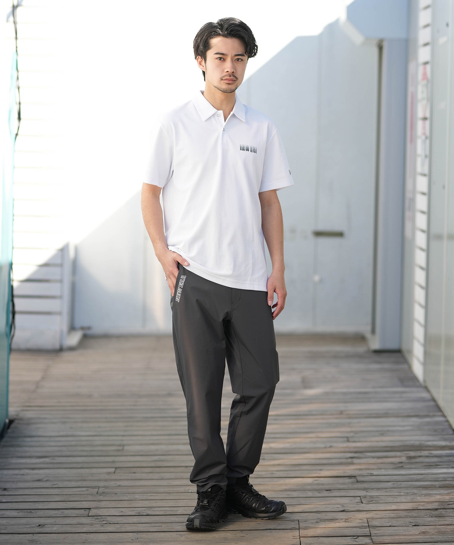 NEW ERA ニューエラ ロングパンツ メンズ テーパード GF LT TAPERECH