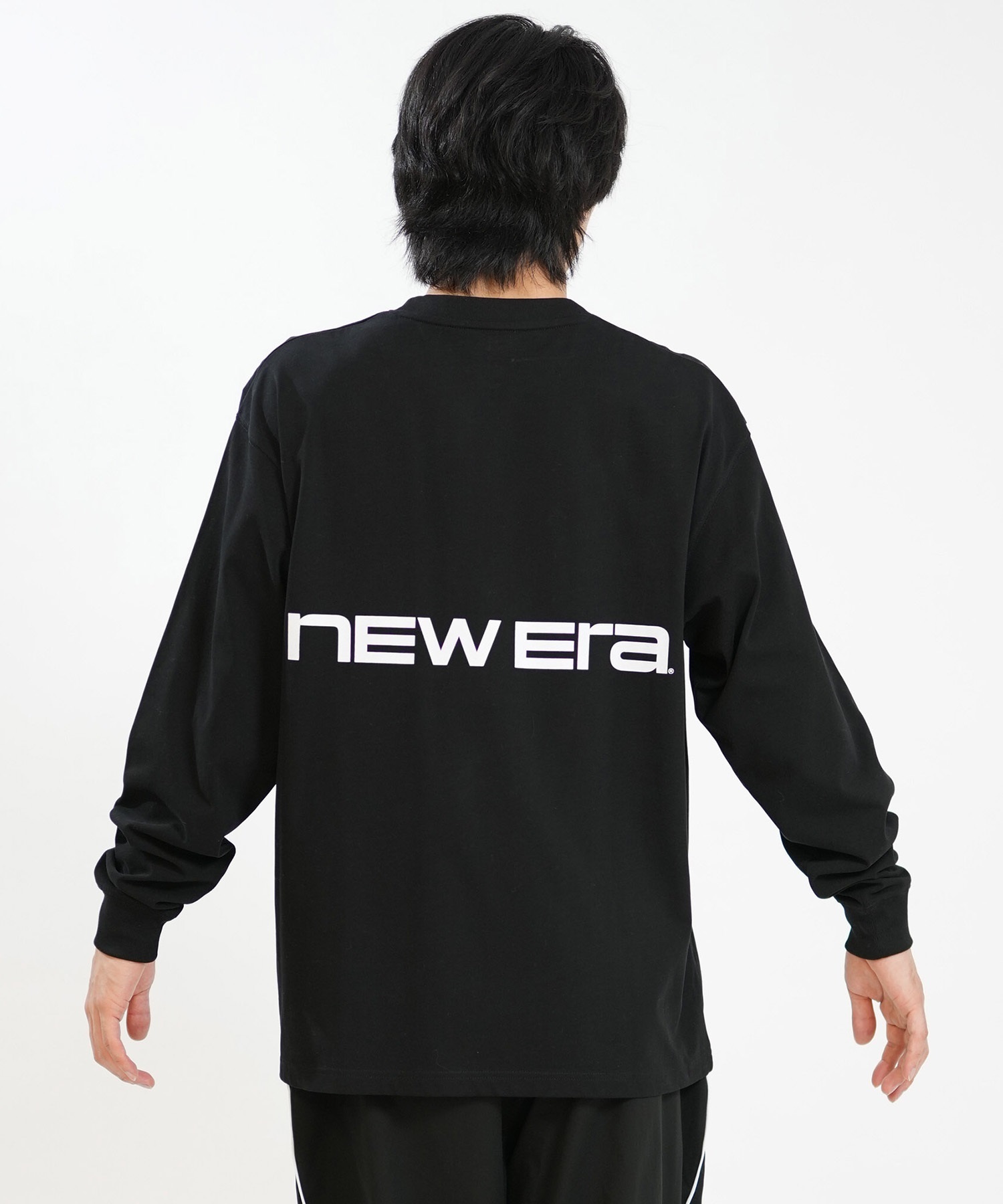 セット価格 NEW ERA ロングスリーブシャツ 2色セット NEW ERA ニューエラ 長袖 Tシャツ ロンT メンズ バックプリント LS OS