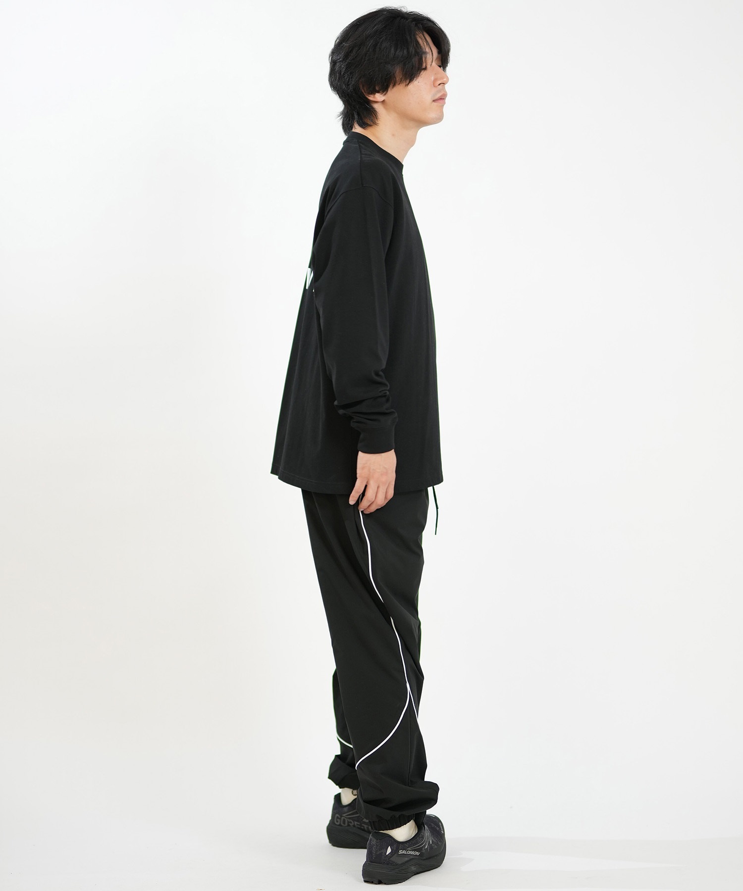 NEW ERA ニューエラ 長袖 Tシャツ ロンT メンズ バックプリント LS OS