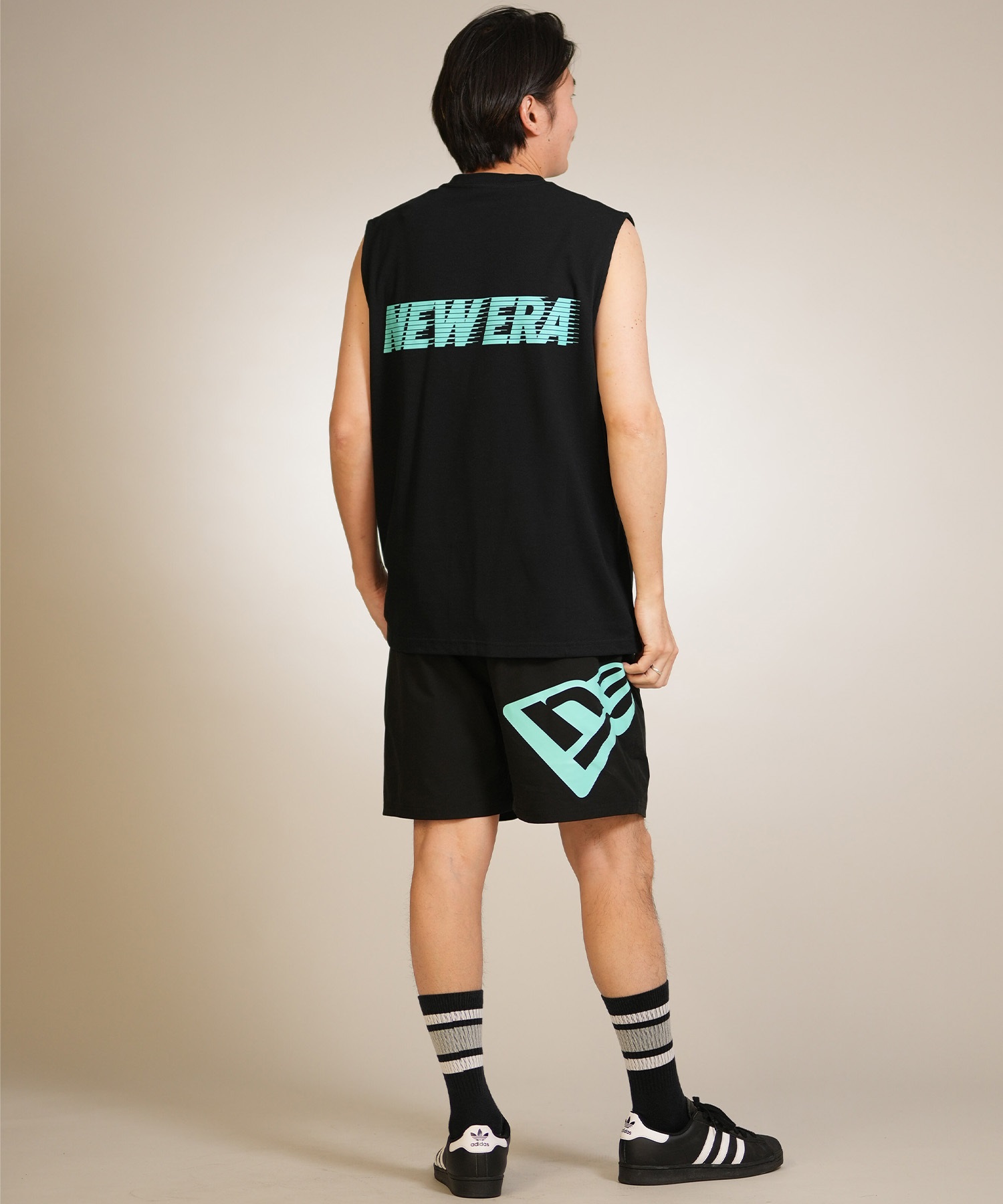 NEW ERA ニューエラ タンクトップ メンズ バックプリント PA SL OS PF