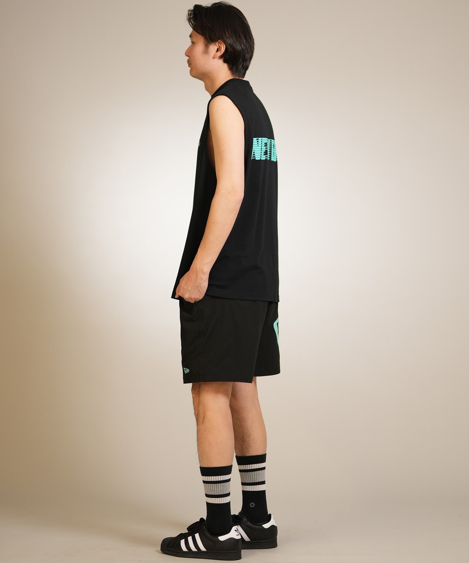 NEW ERA ニューエラ タンクトップ メンズ バックプリント PA SL OS PF