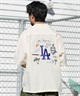 NEW ERA ニューエラ 半袖 シャツ メンズ オープンカラー 刺繍 ロサンゼルス・ドジャース 14856642(WHT-M)