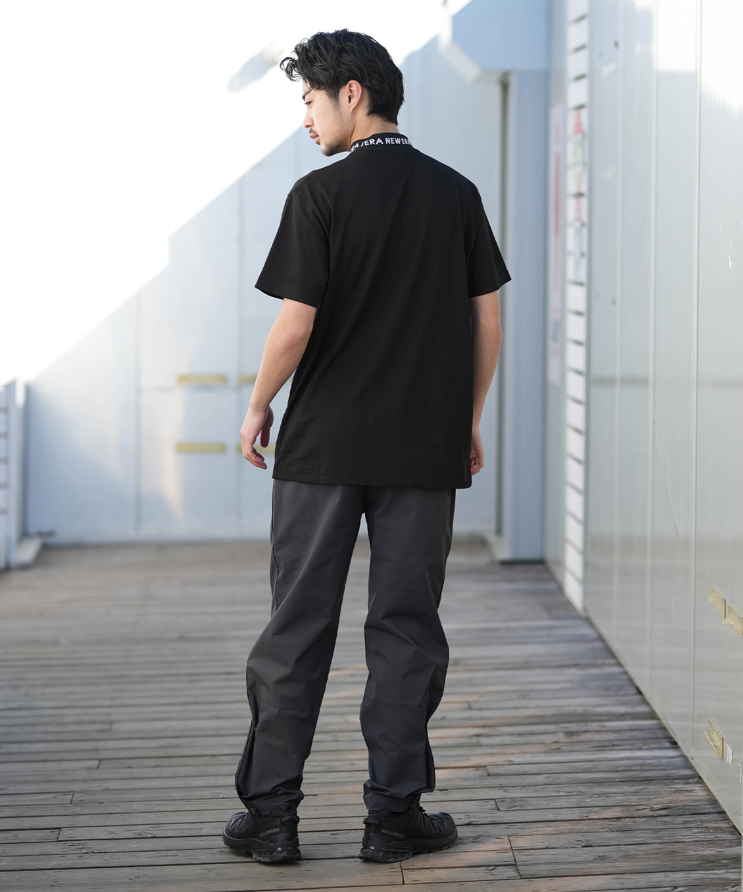 NEW ERA ニューエラ 半袖 Tシャツ メンズ ミッドネック GF SS MID NE
