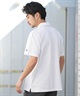 NEW ERA ニューエラ 半袖 ポロシャツ メンズ 鹿の子 吸汗速乾 UVカット 抗菌 14859939(WHT-M)