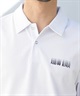 NEW ERA ニューエラ 半袖 ポロシャツ メンズ 鹿の子 吸汗速乾 UVカット 抗菌 14859939(WHT-M)