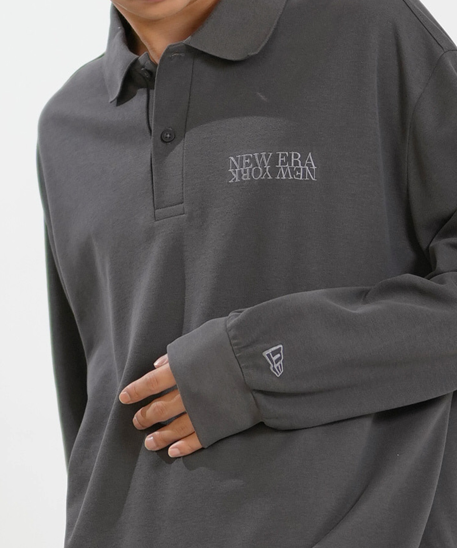 NEW ERA ニューエラ ポロシャツ 長袖 シャツ メンズ GF LS HW KANOKO