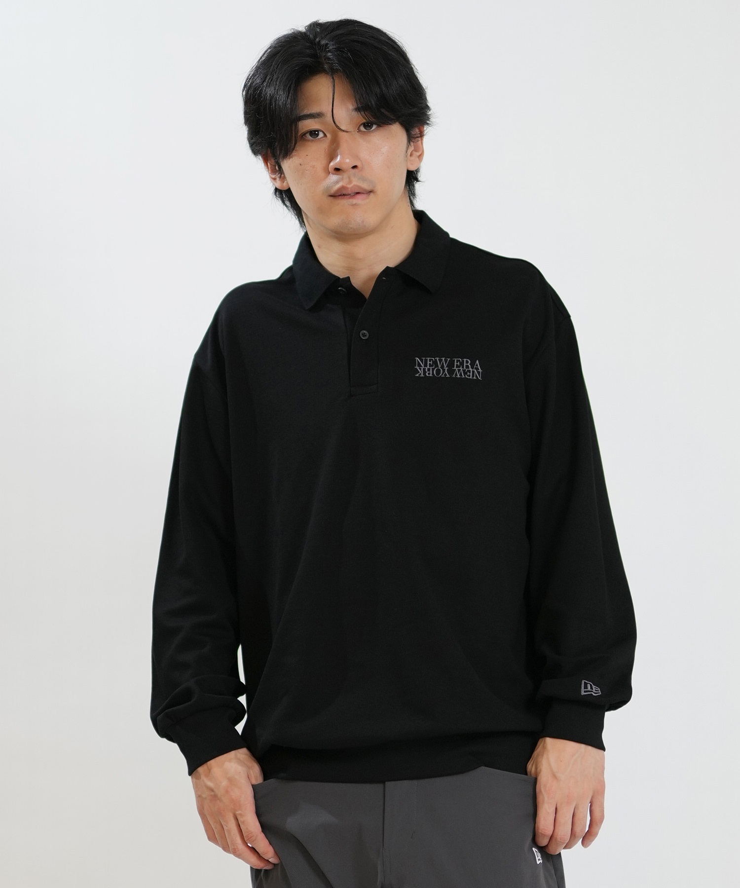 NEW ERA ニューエラ ポロシャツ 長袖 シャツ メンズ GF LS HW KANOKO
