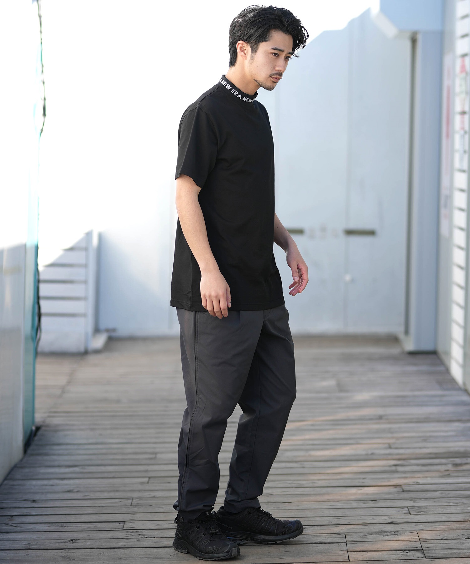 NEW ERA ニューエラ ロングパンツ メンズ ワイド テーパード